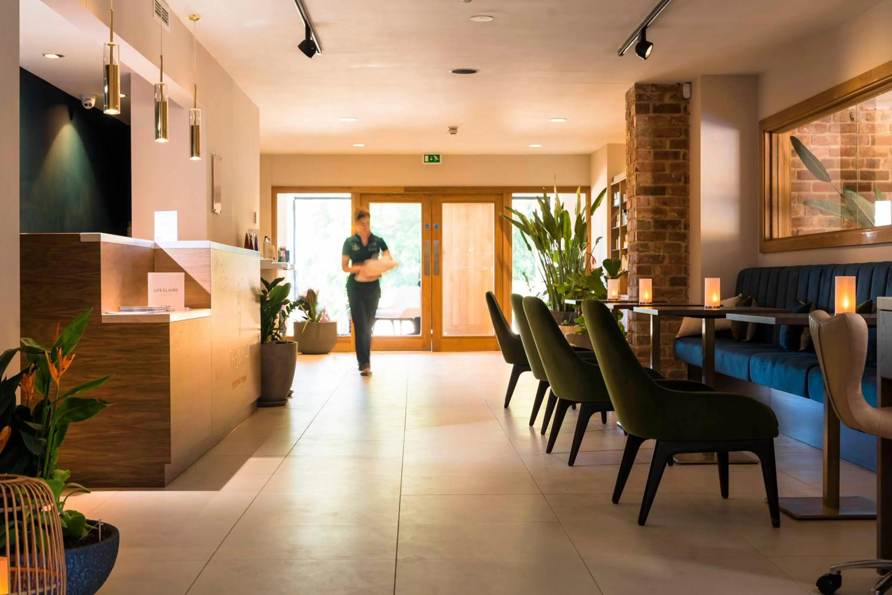 Lobby or reception in Hatherley Manor Hotel & Spa