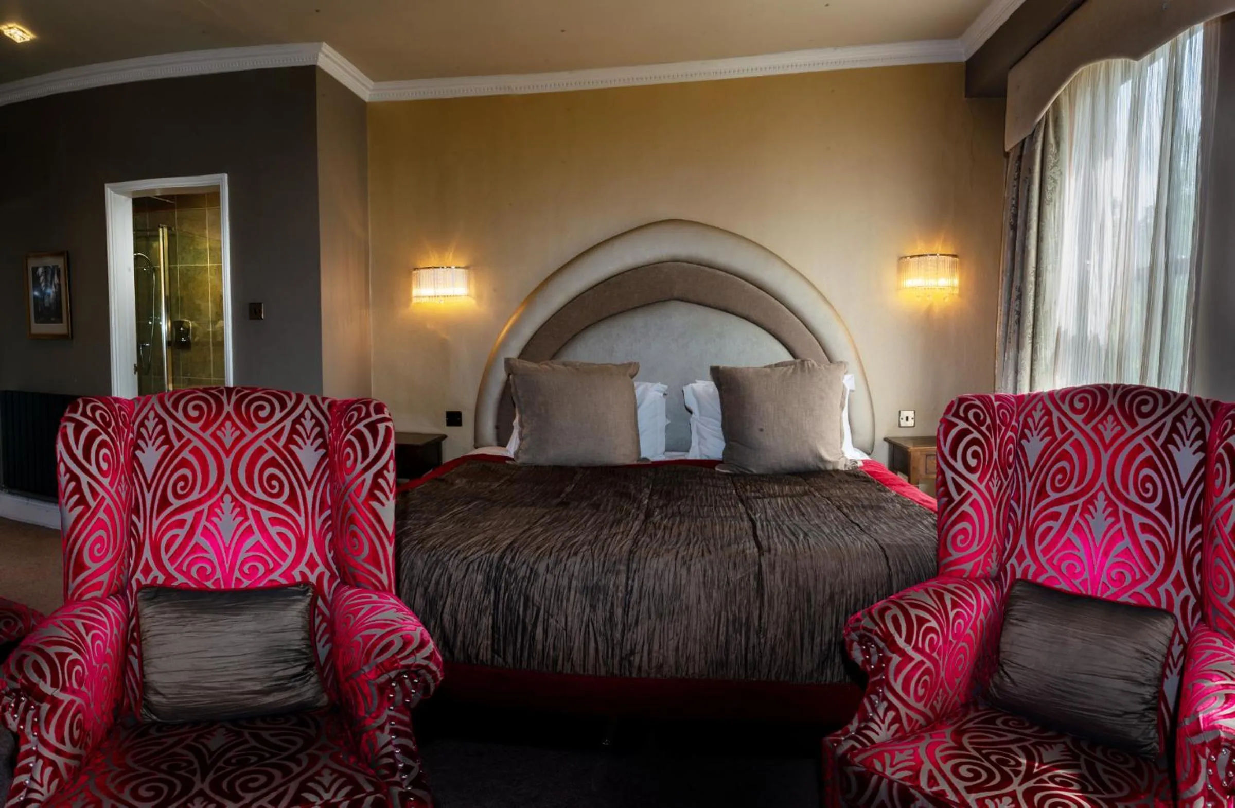 Seating area in Hatherley Manor Hotel & Spa