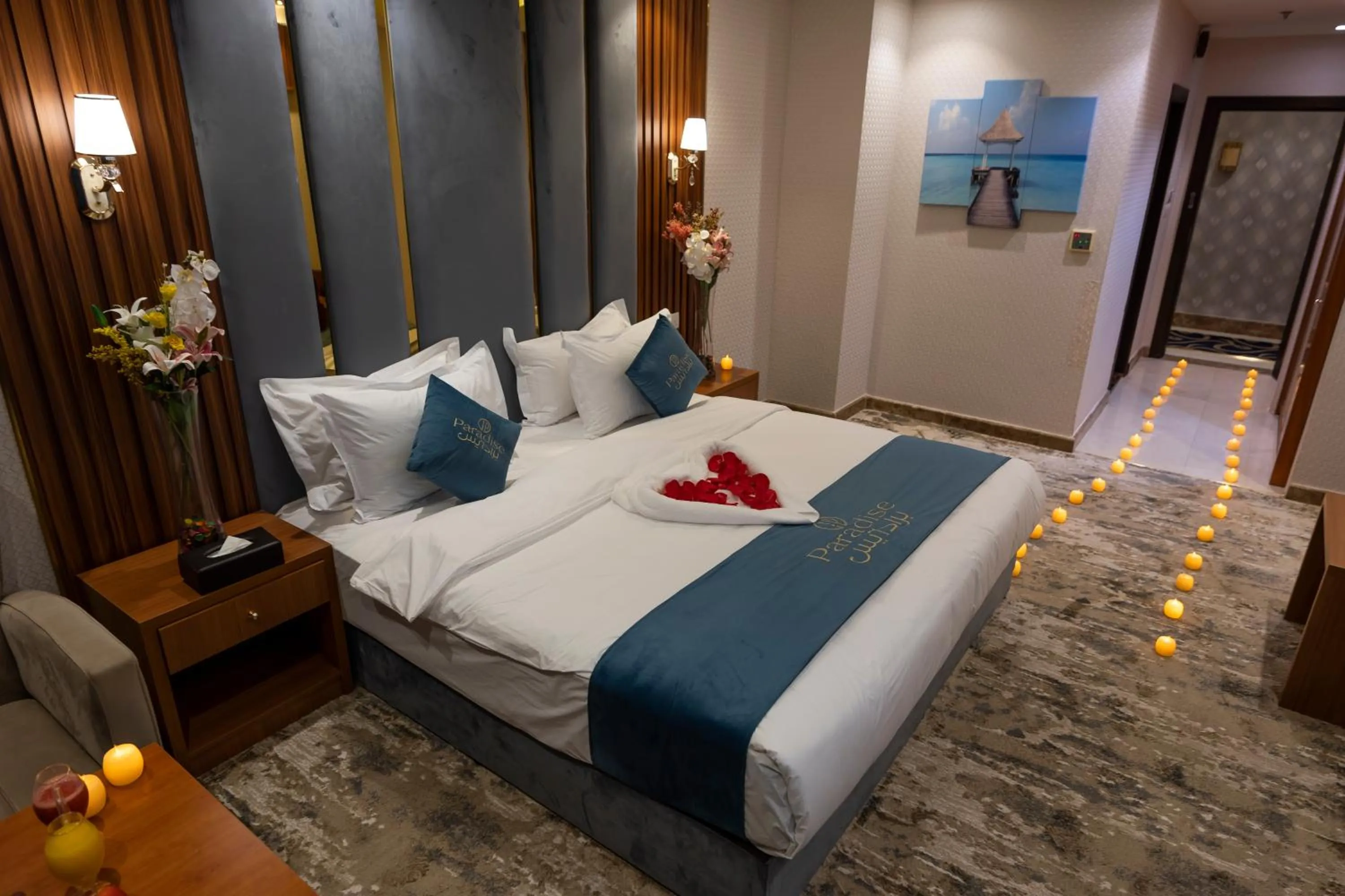 Bed in Paradise Inn Jeddah Hotel