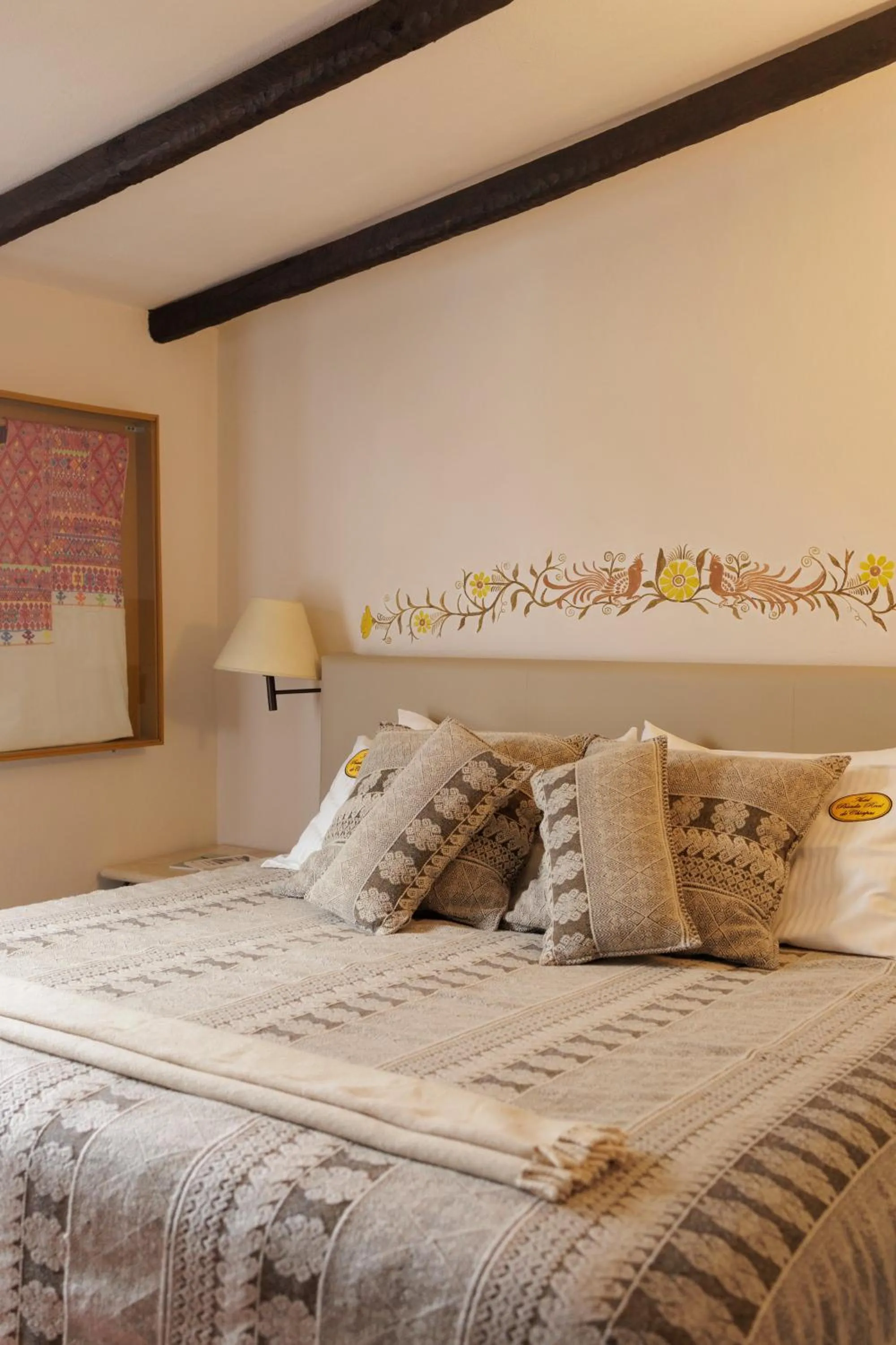 Bed in Posada Real de Chiapas