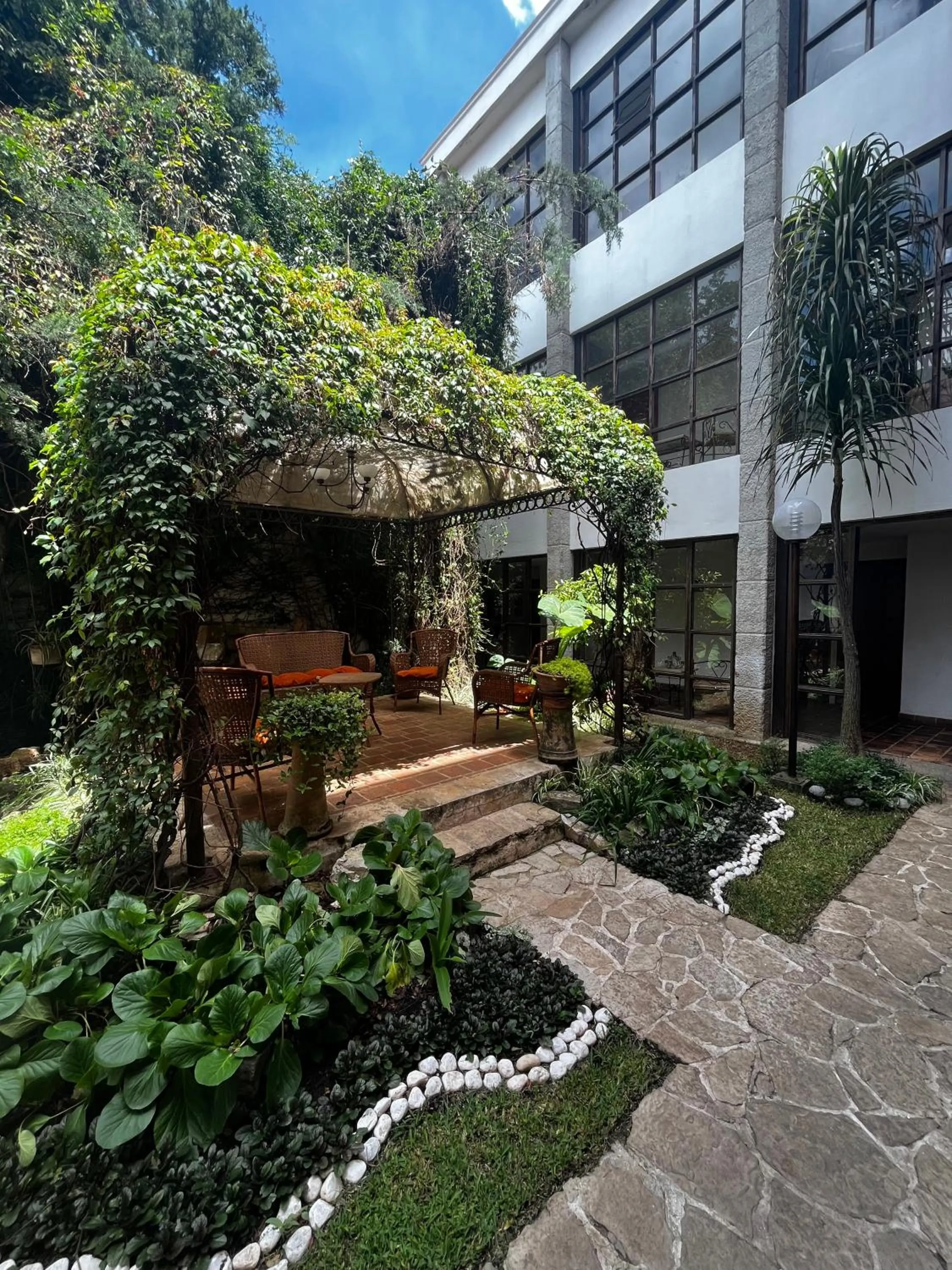 Garden in Mision Grand San Cristobal de las Casas