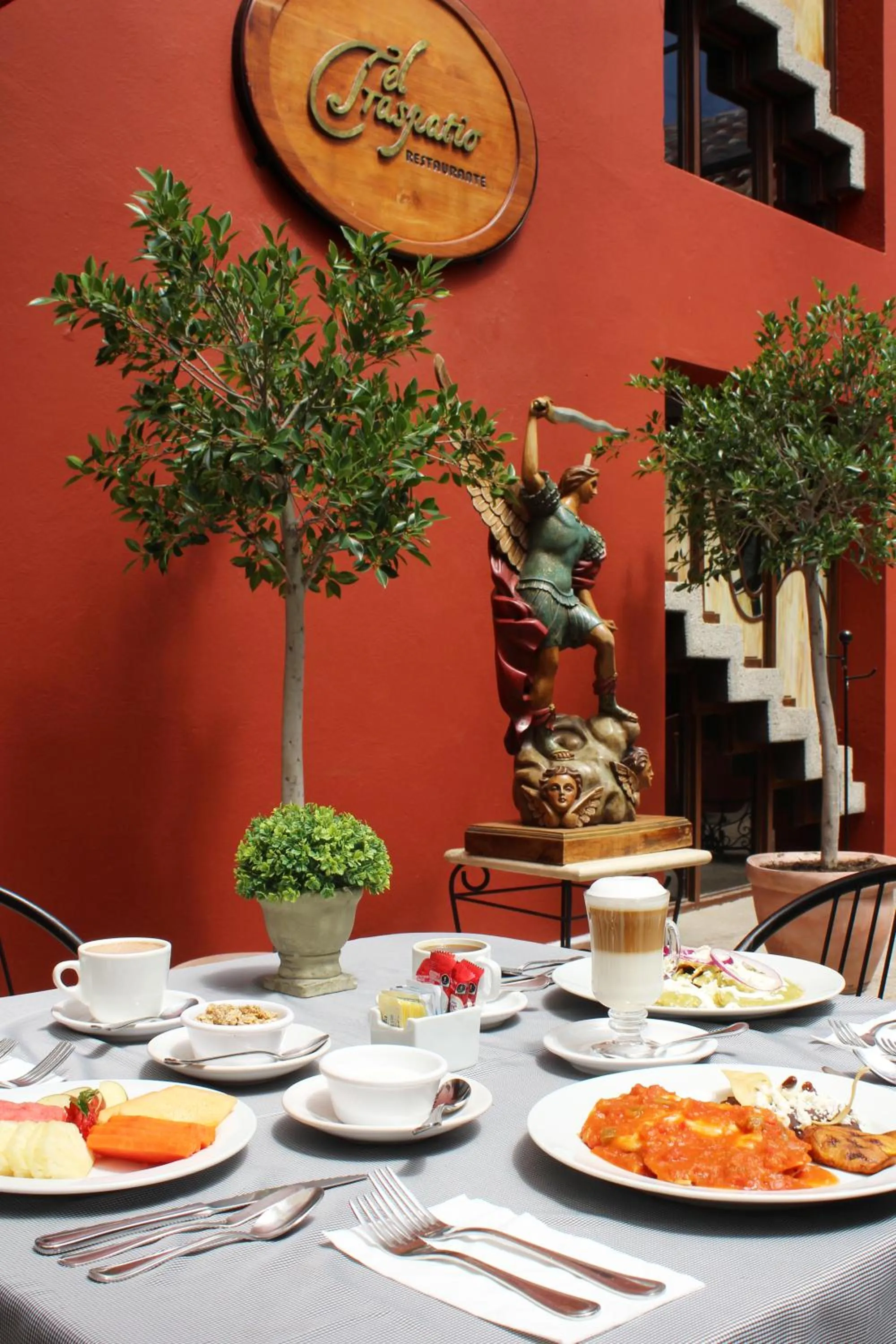 Breakfast in Mision Grand San Cristobal de las Casas