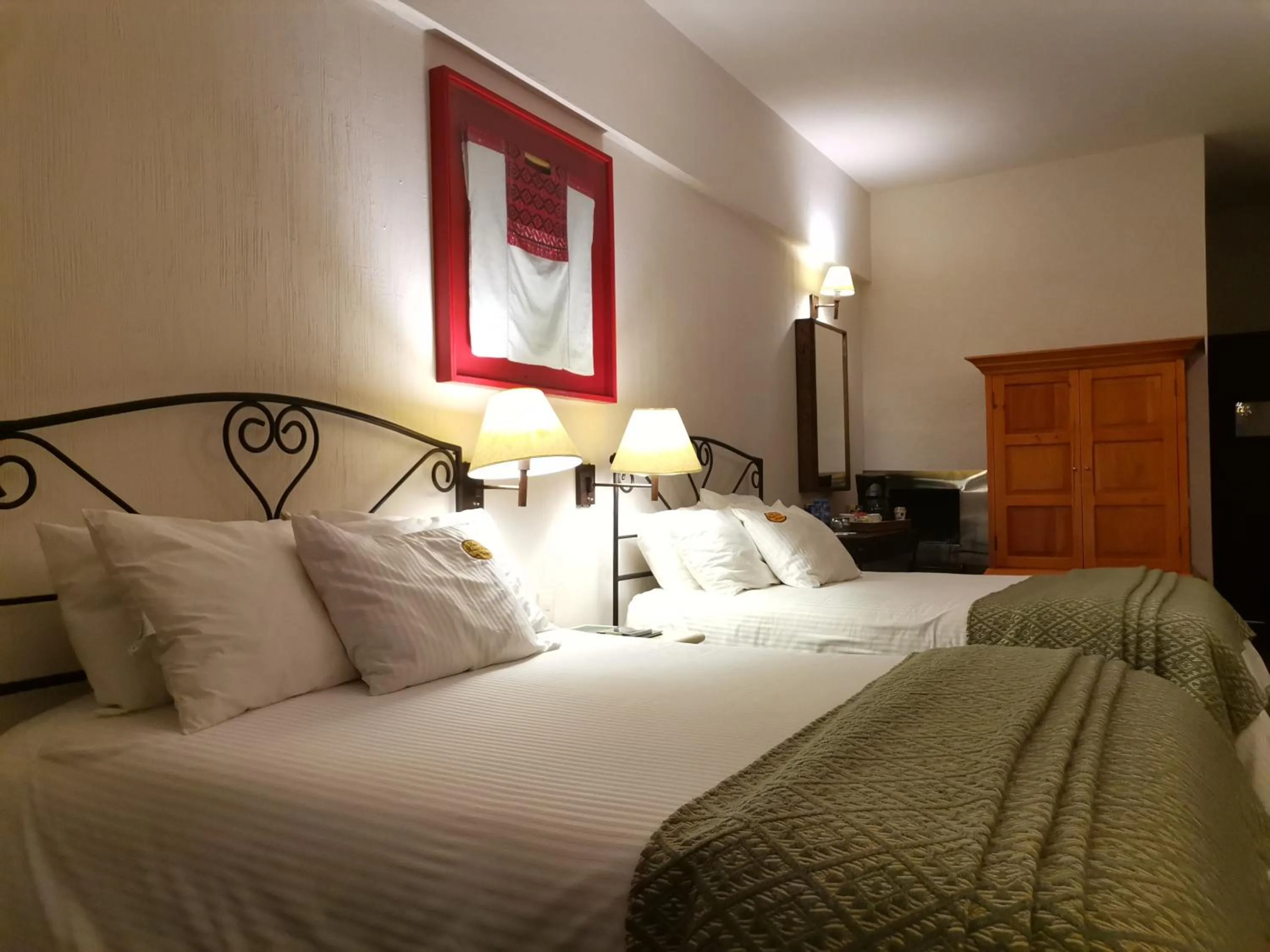 Bed in Mision Grand San Cristobal de las Casas