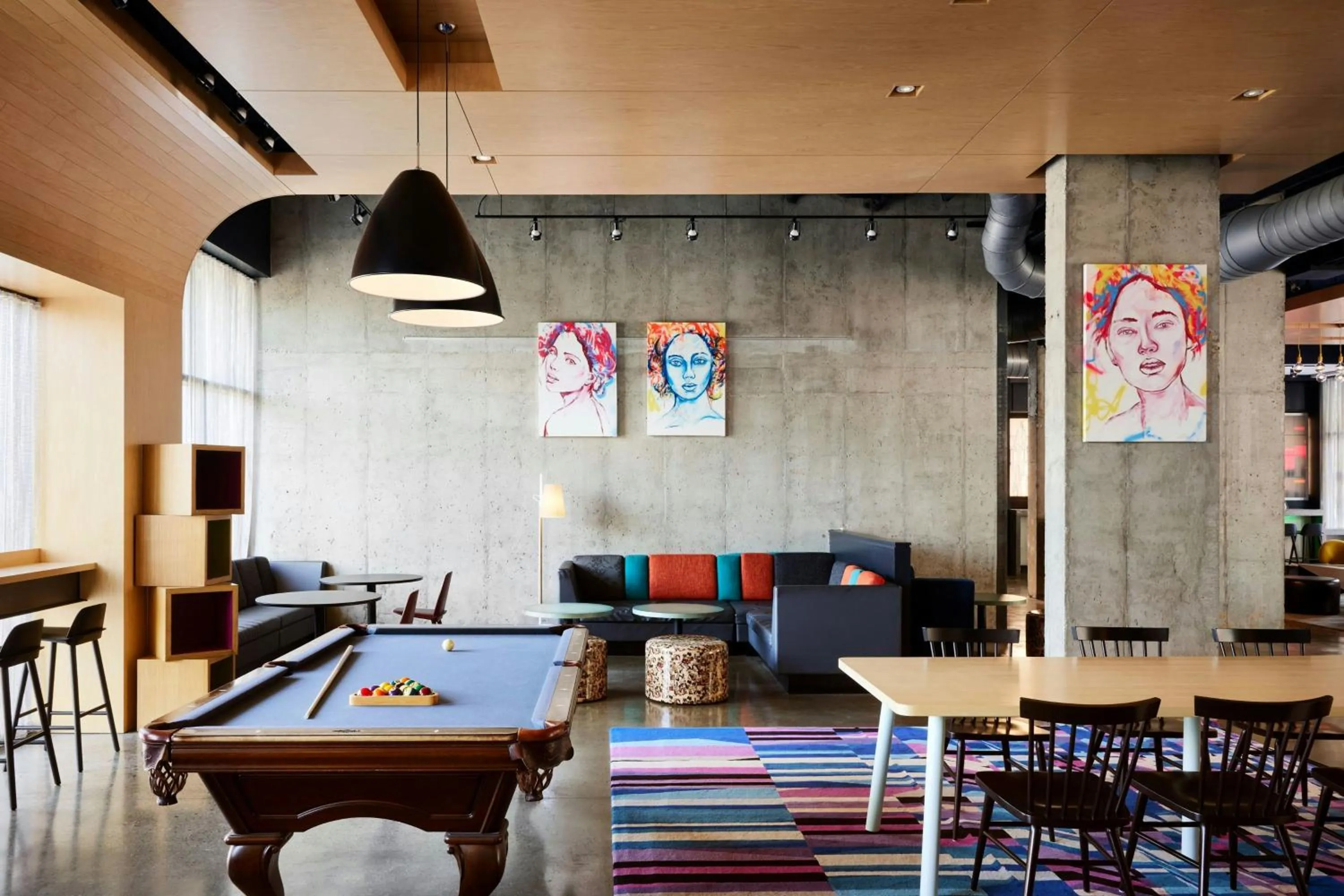 Lobby or reception in Aloft Atlanta Downtown