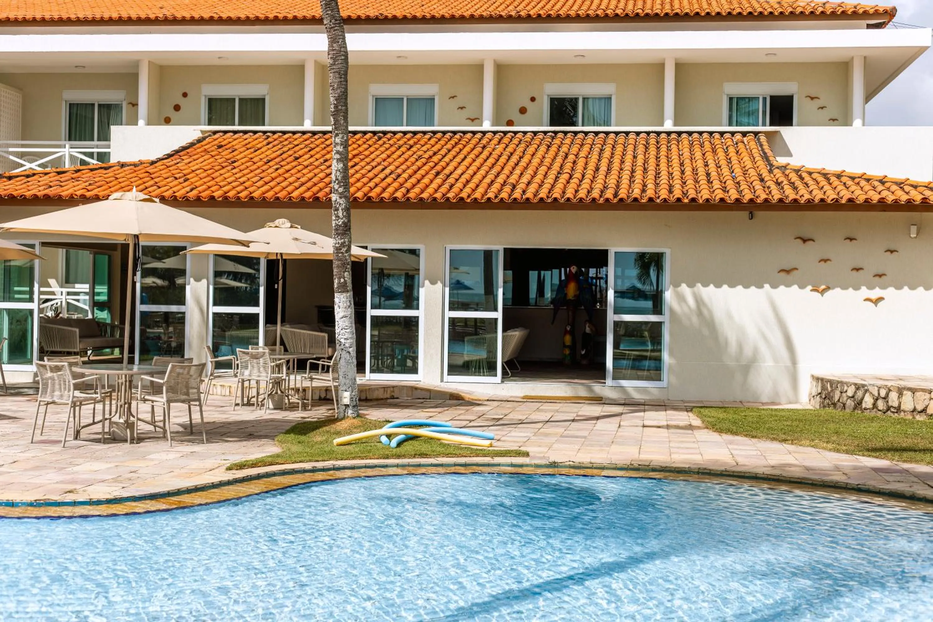 Property building in Baía Branca Beach Resort