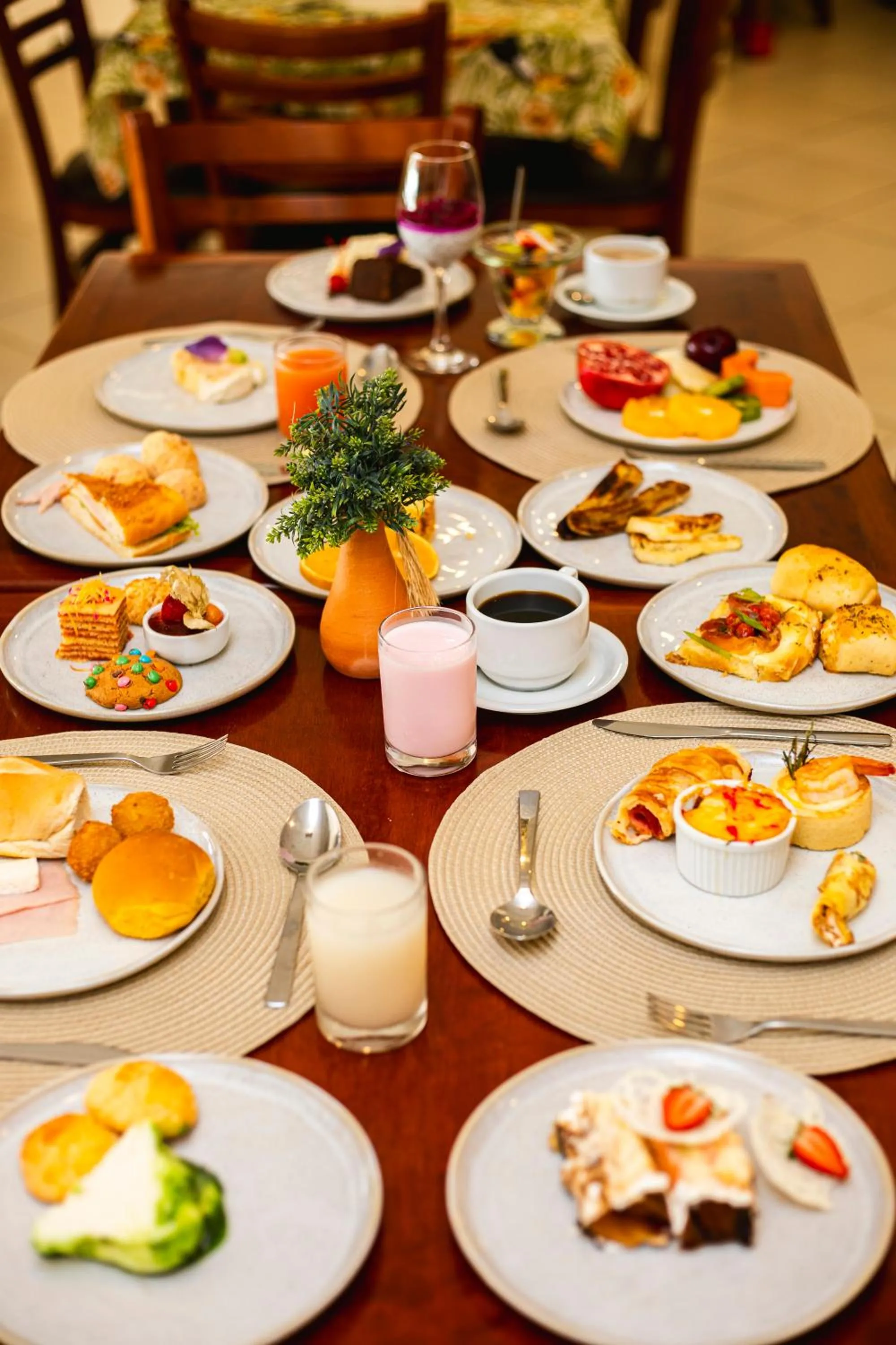 Breakfast in Baía Branca Beach Resort