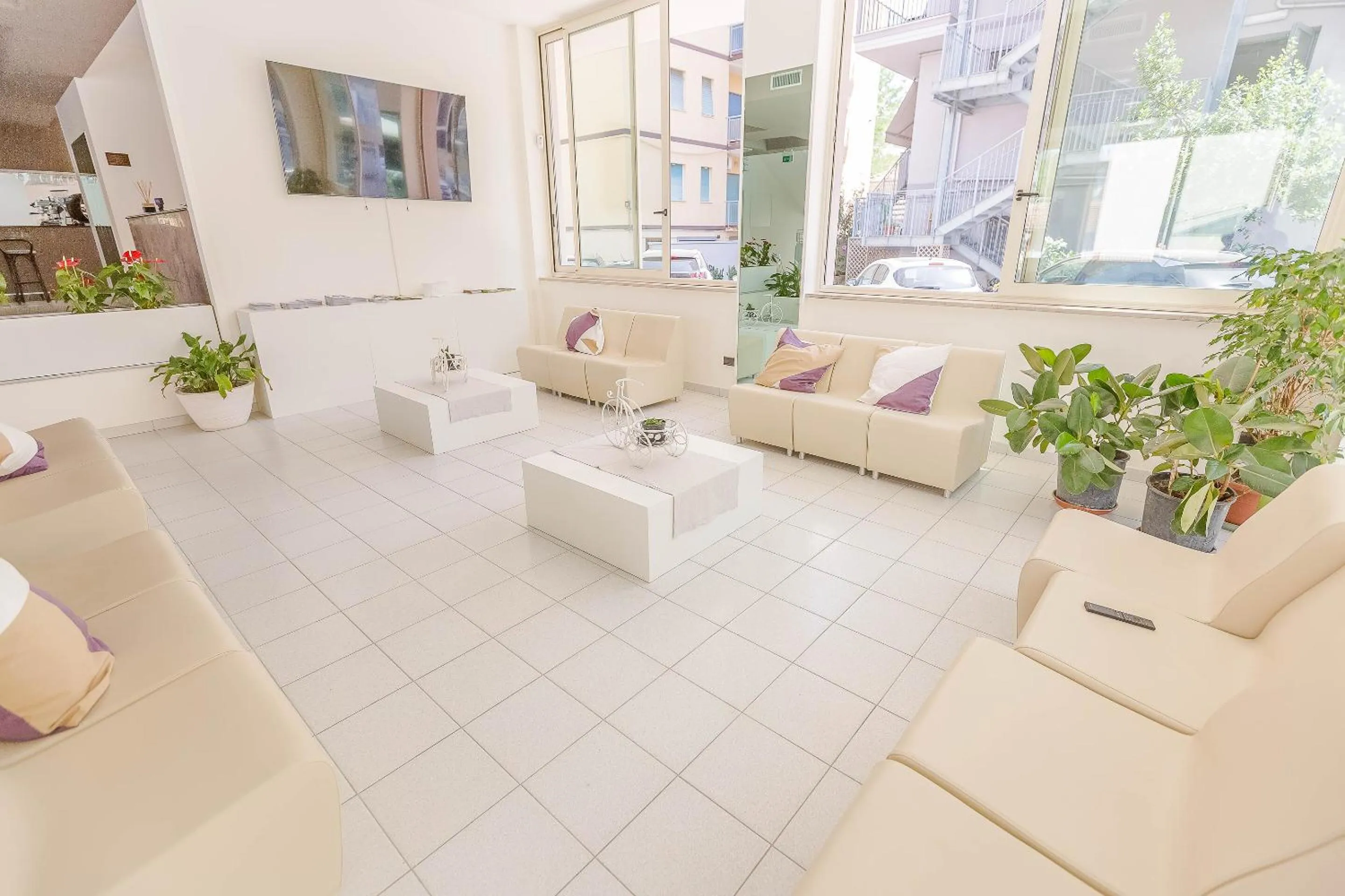 Lobby or reception in Hotel Confort