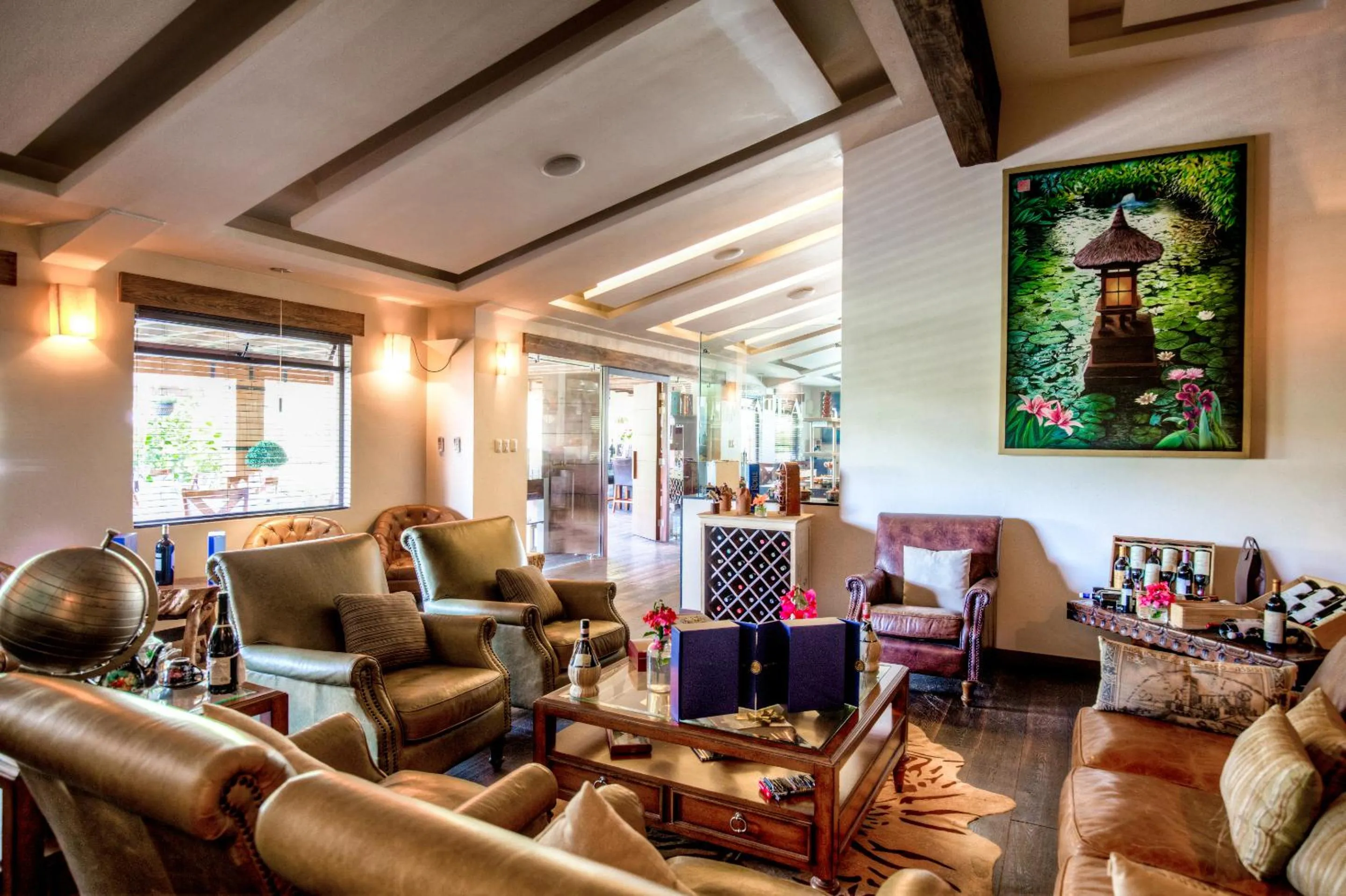 Lobby or reception in Hotel Boutique Matea