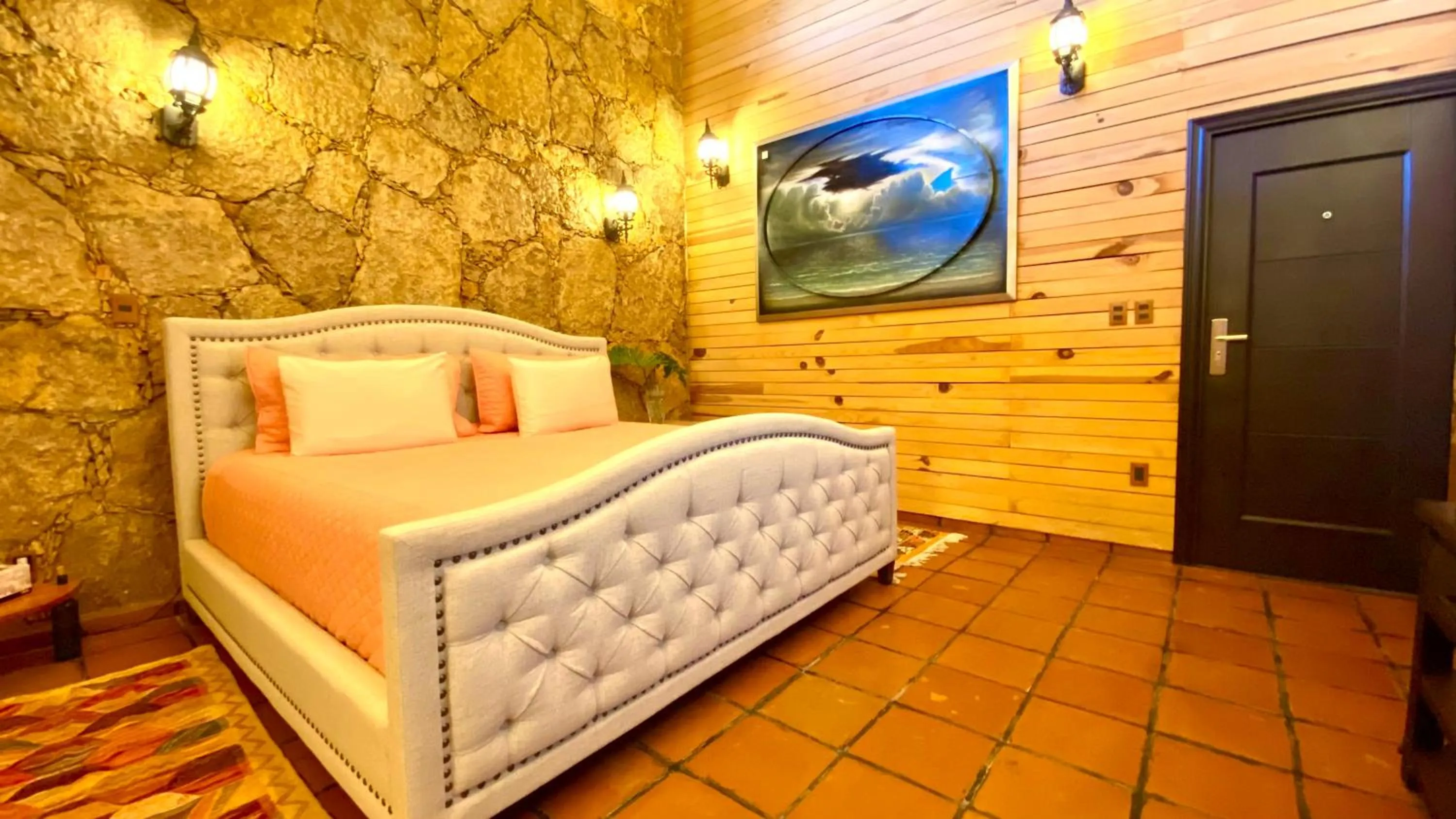 Bed in Hotel Boutique Matea