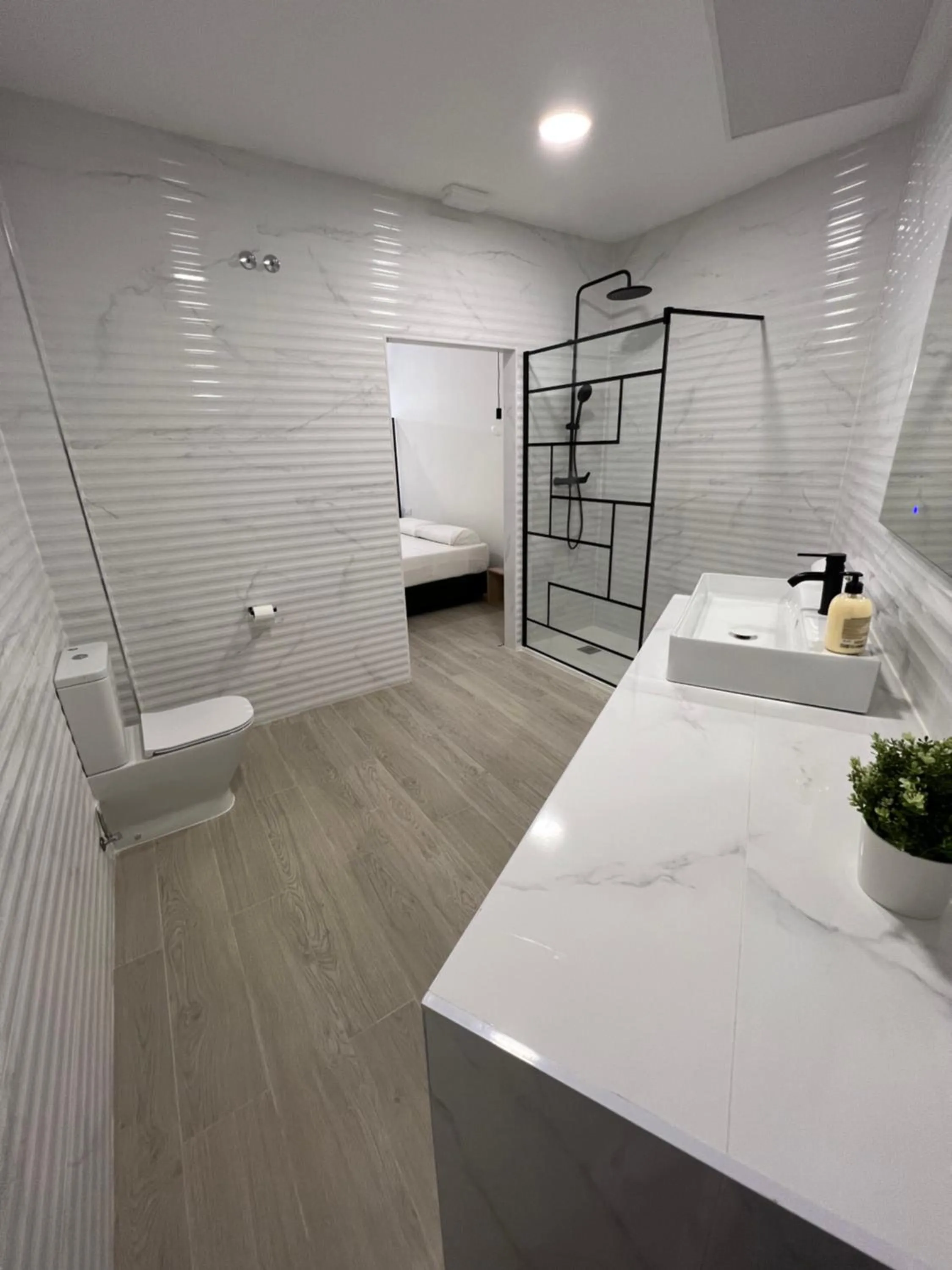 Shower in APARTAMENTO PLAYA Valencia