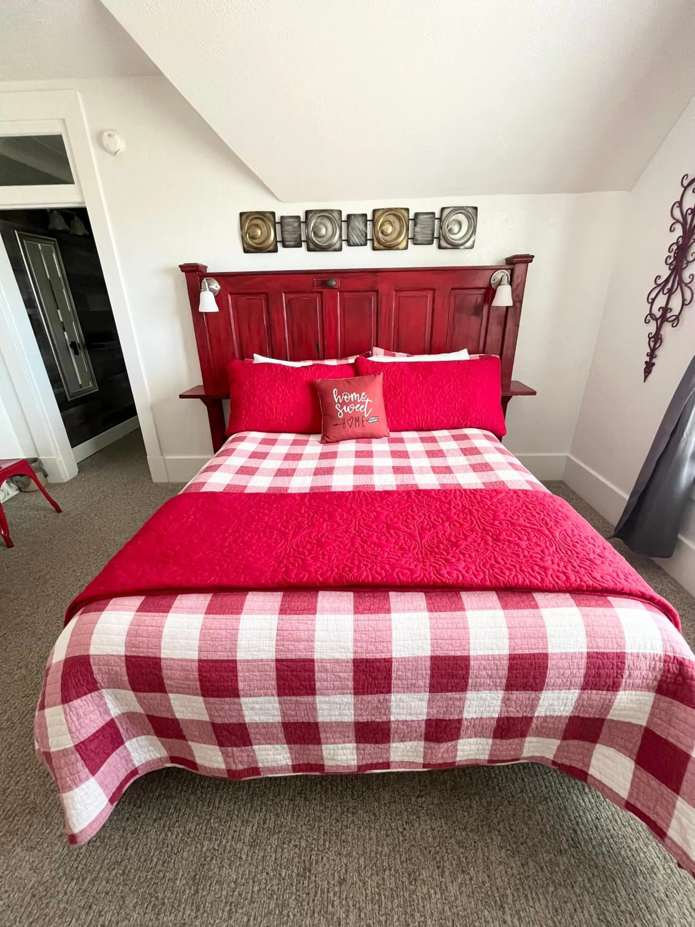 Bed in The Panguitch House