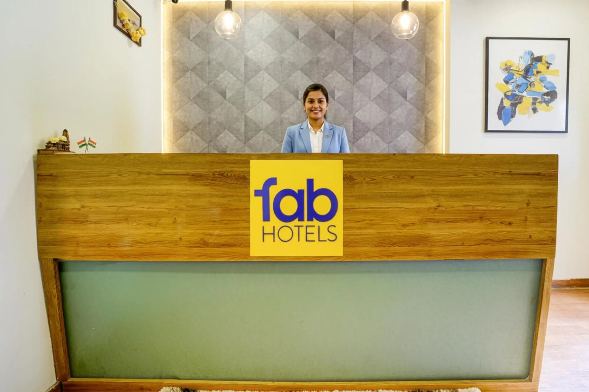 Lobby or reception in Via Sumit Palace