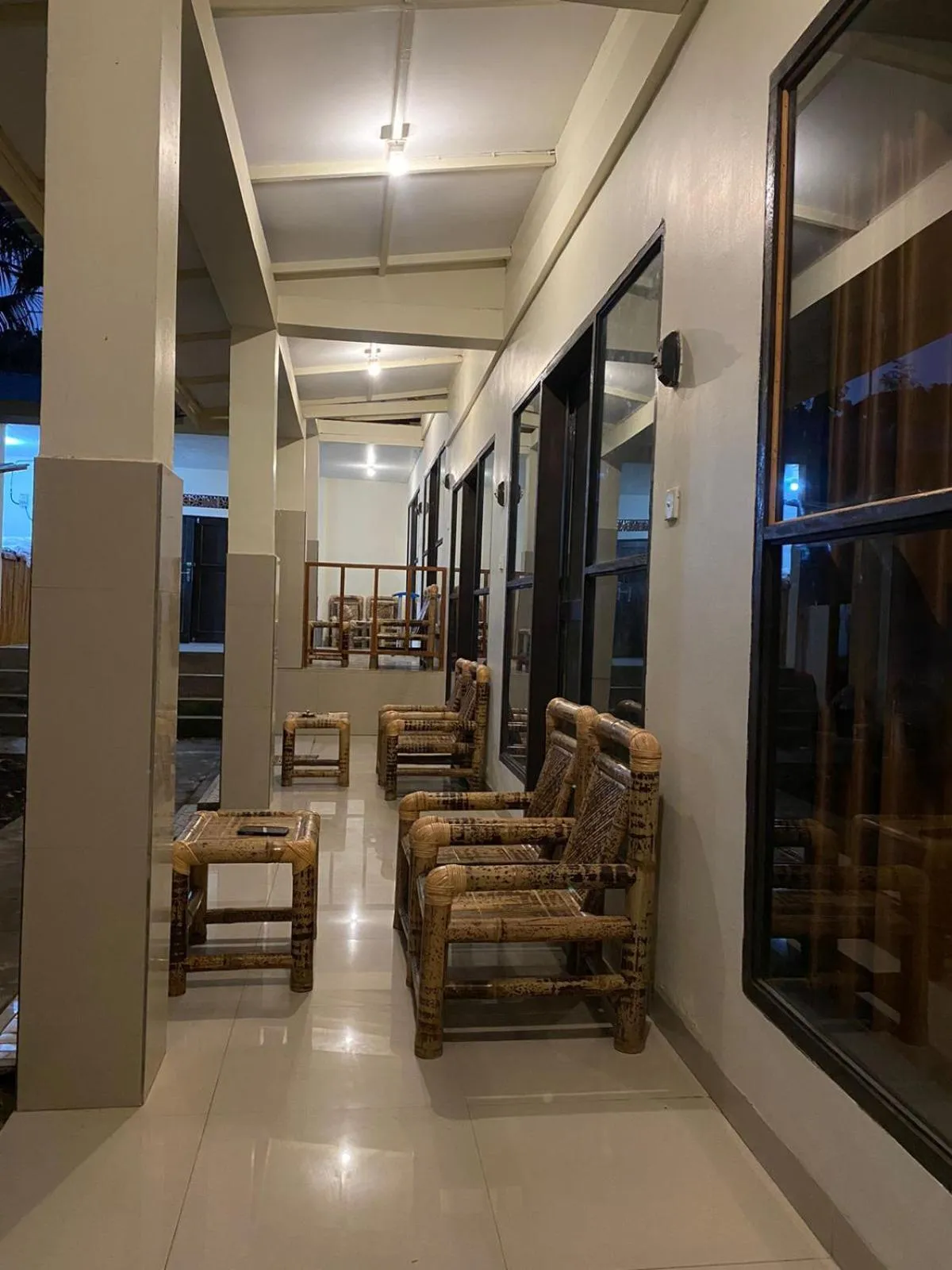Seating area in NaJa Homestay