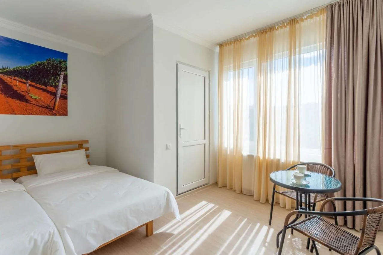 Bed in Hotel Tato & CoWorking space