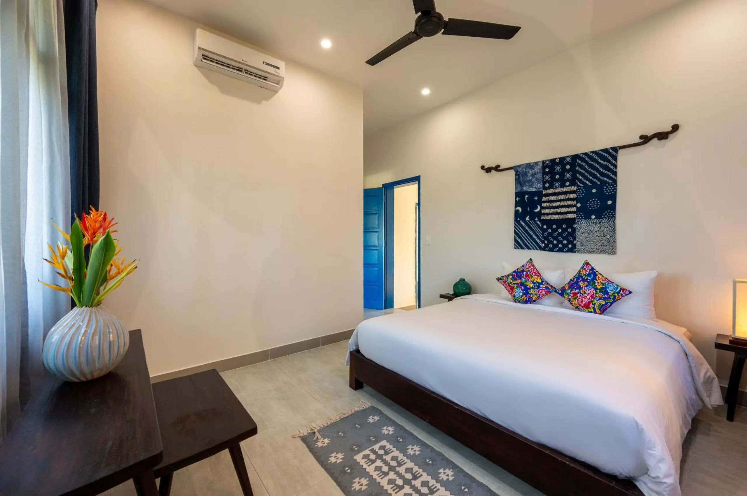 Bedroom, Bed in Chez Mimosa Rice Field Retreat