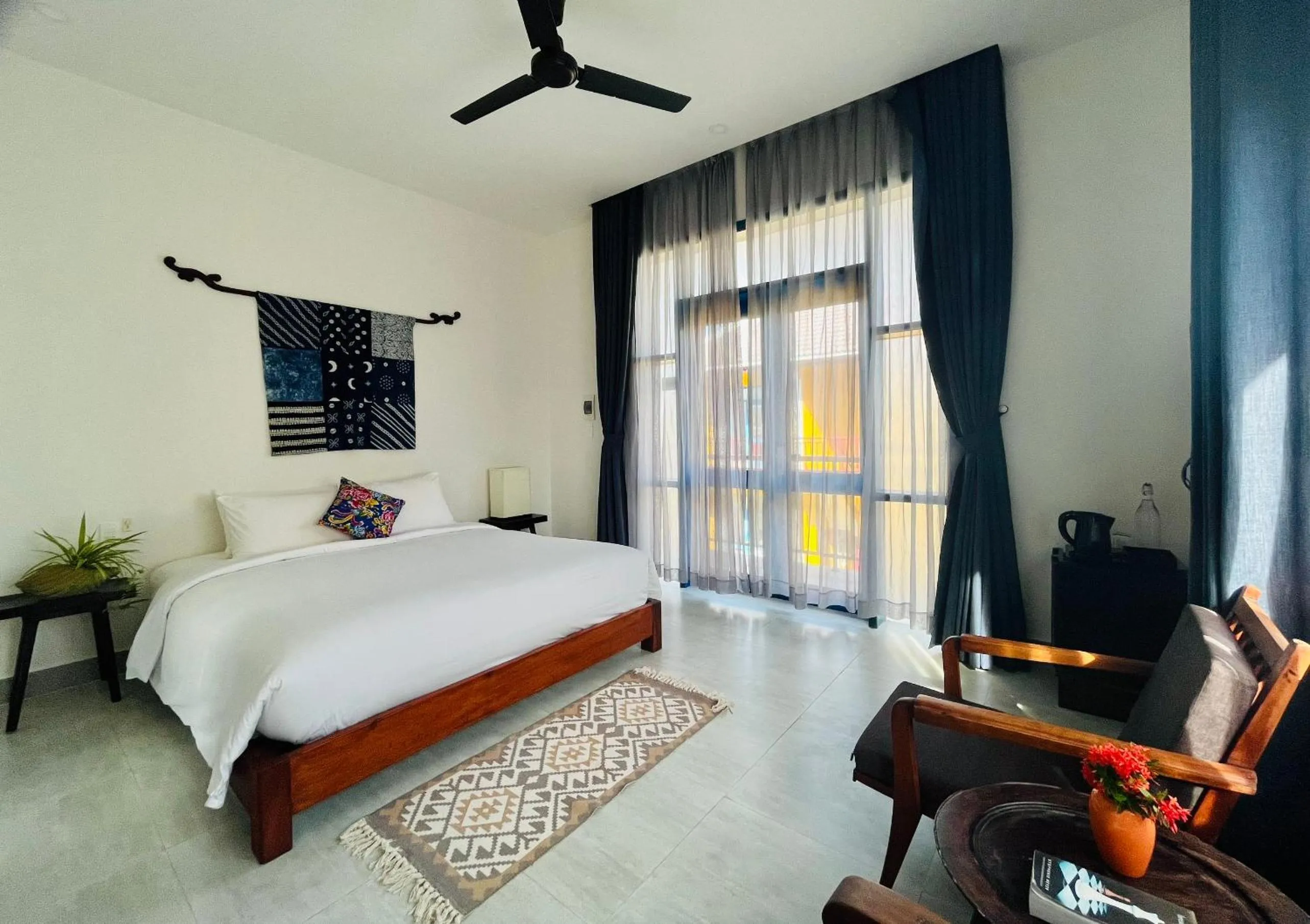 Bedroom, Bed in Chez Mimosa Rice Field Retreat