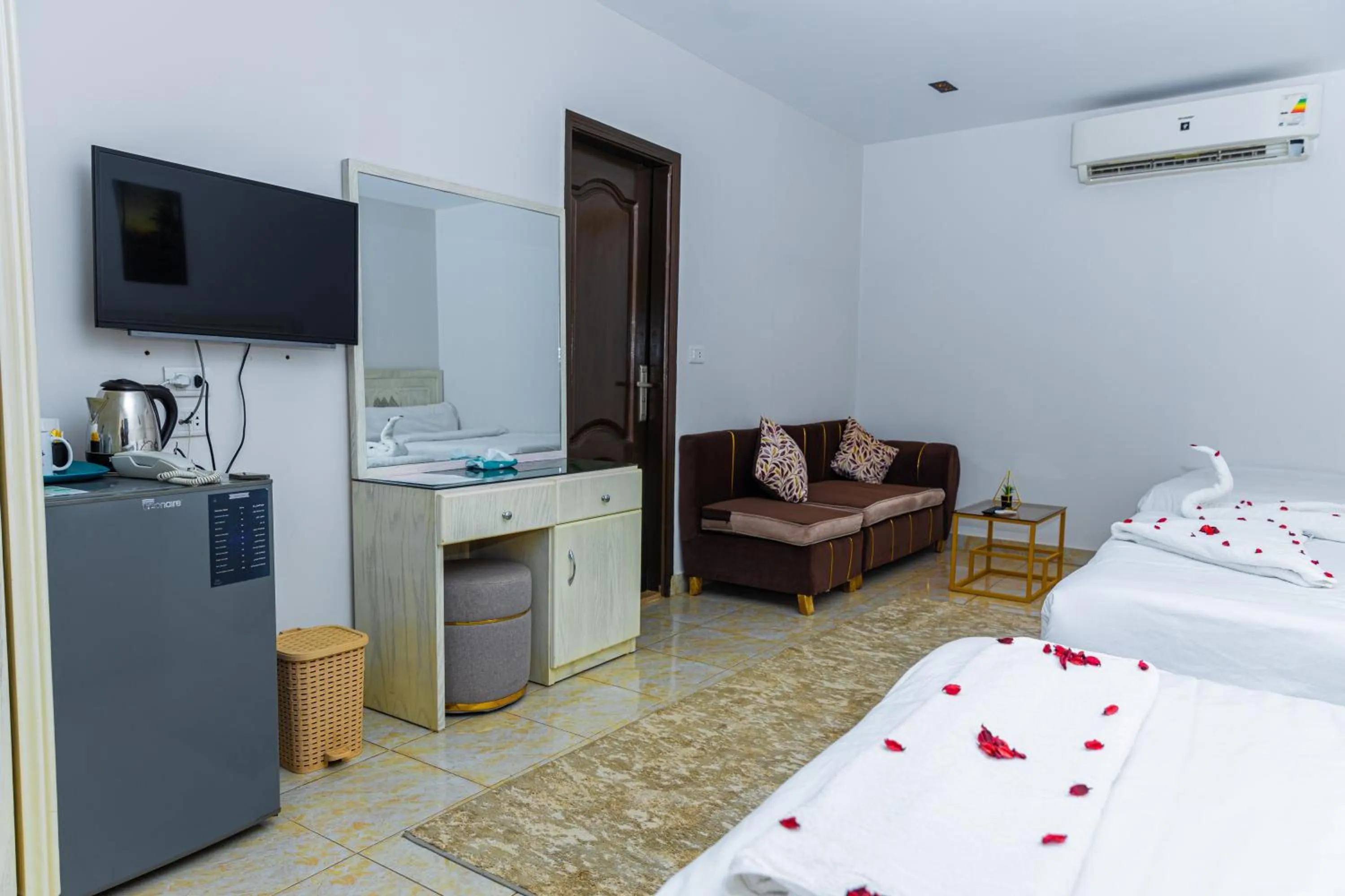 TV and multimedia, Bed in Pyramids Land Hotel