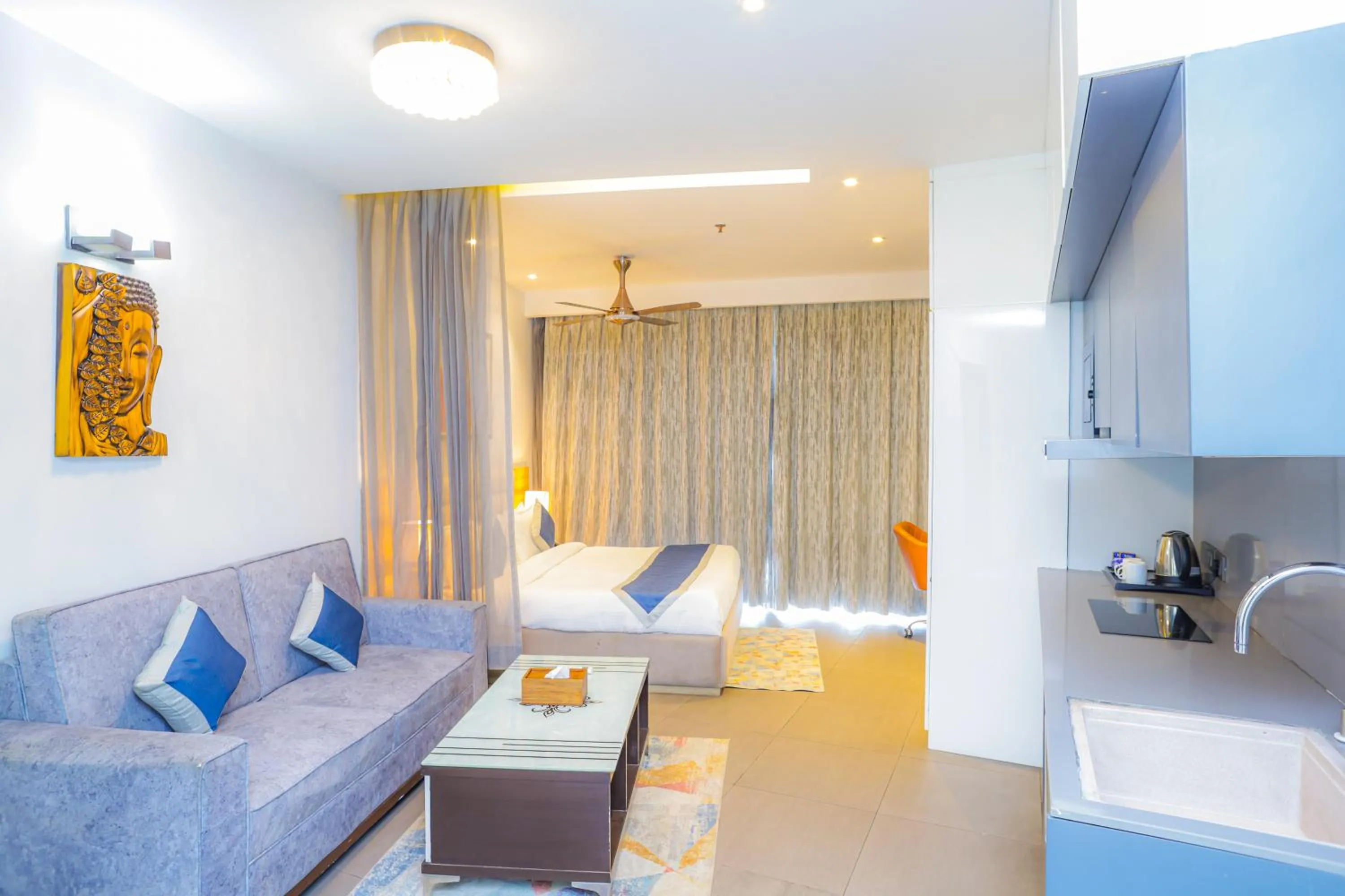 Bedroom in Hotel Livbox at Supernova