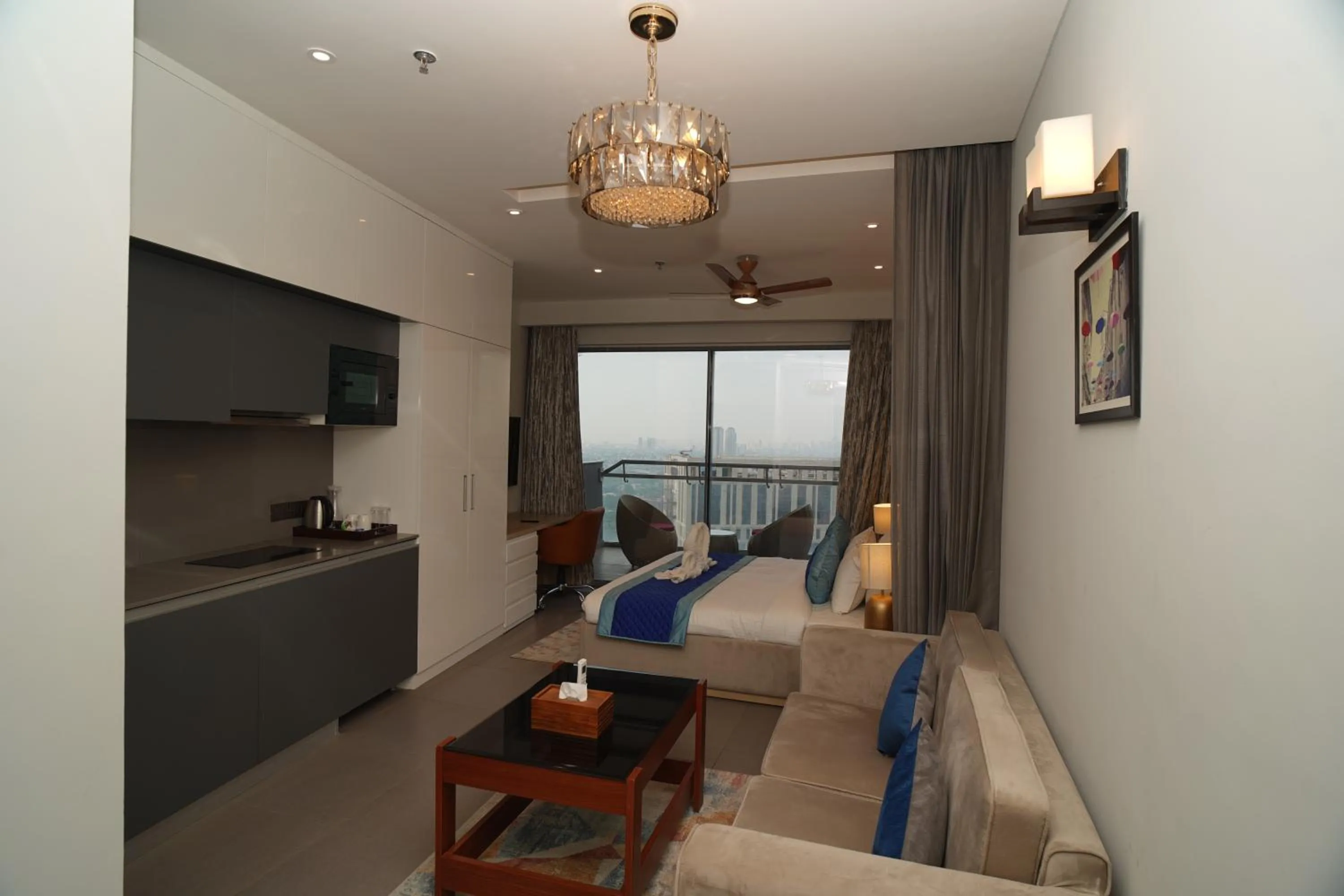 Bedroom in Hotel Livbox at Supernova