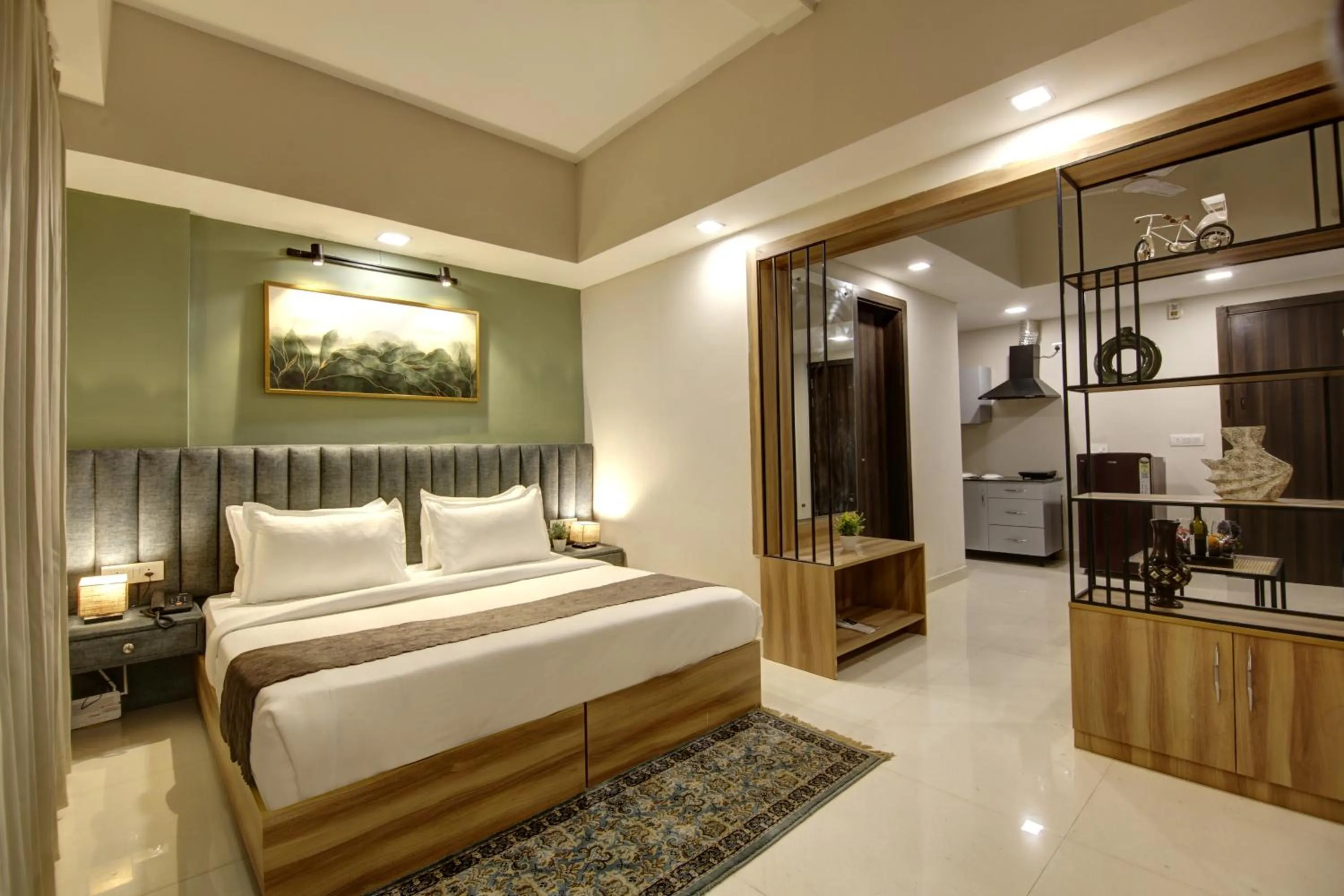 Bed in Saltstayz Premier - Golf Course Extension Road