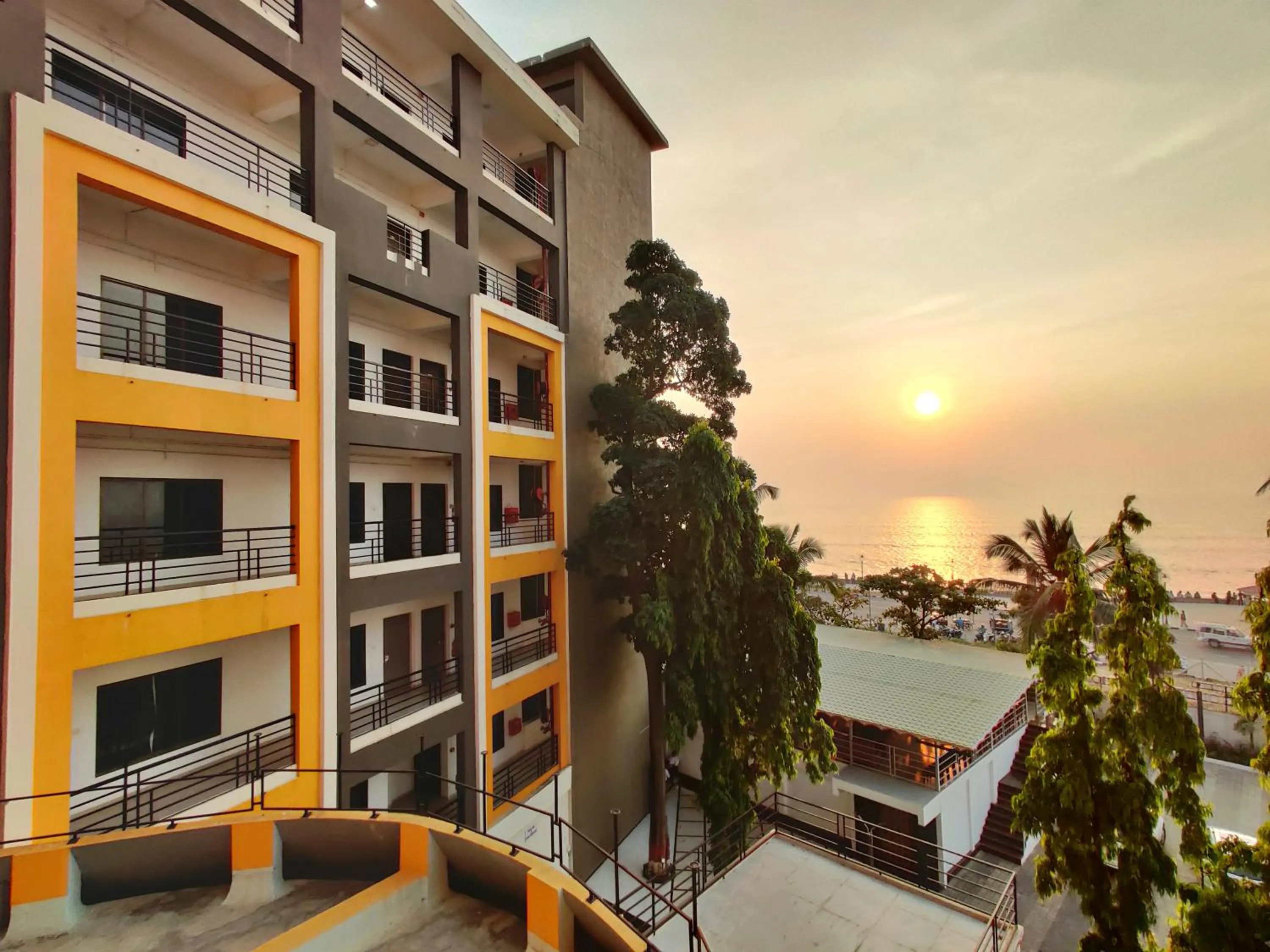 Property building in Golden Chariot Hotel Daman