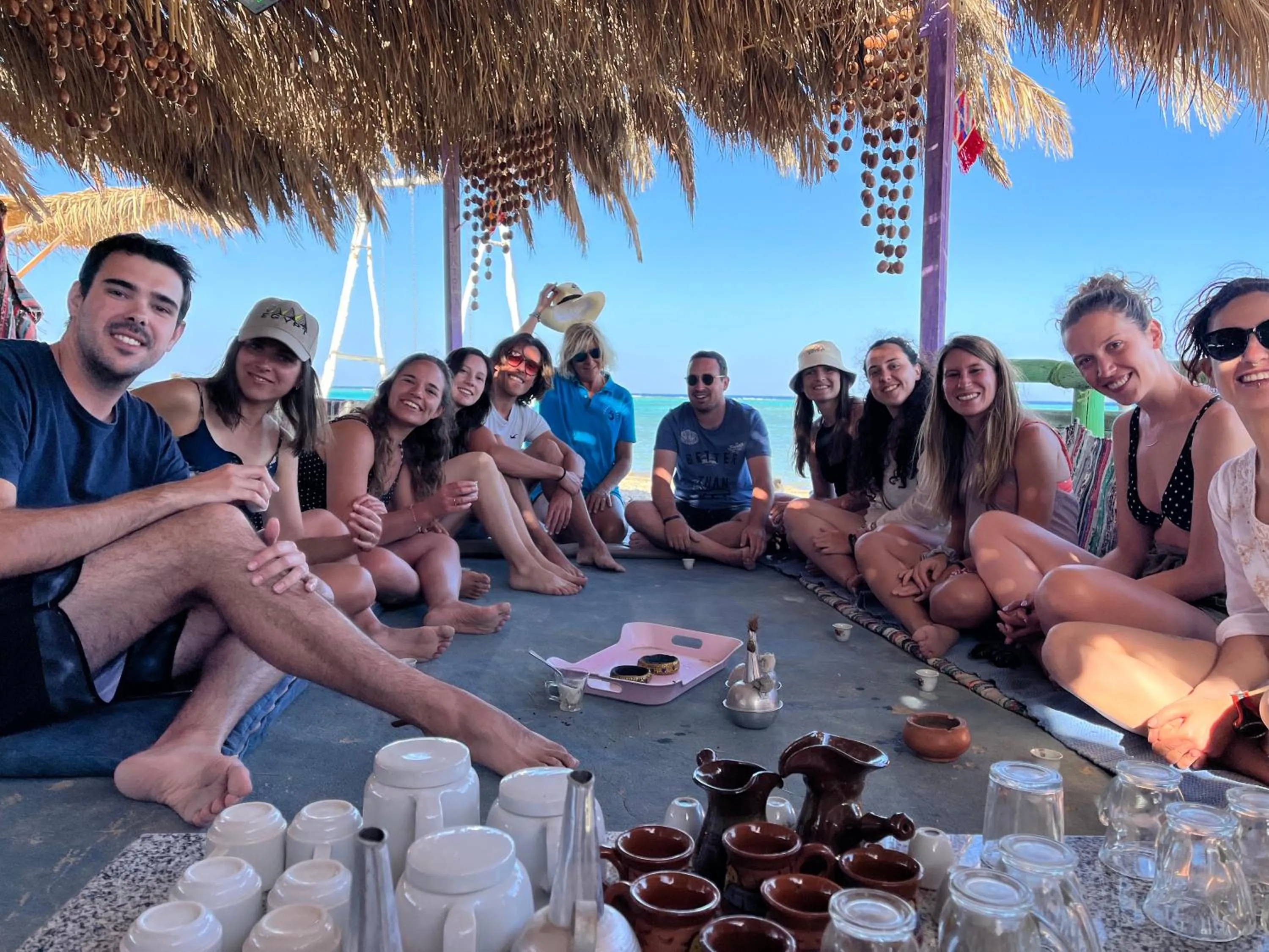 People in Star House Hotel