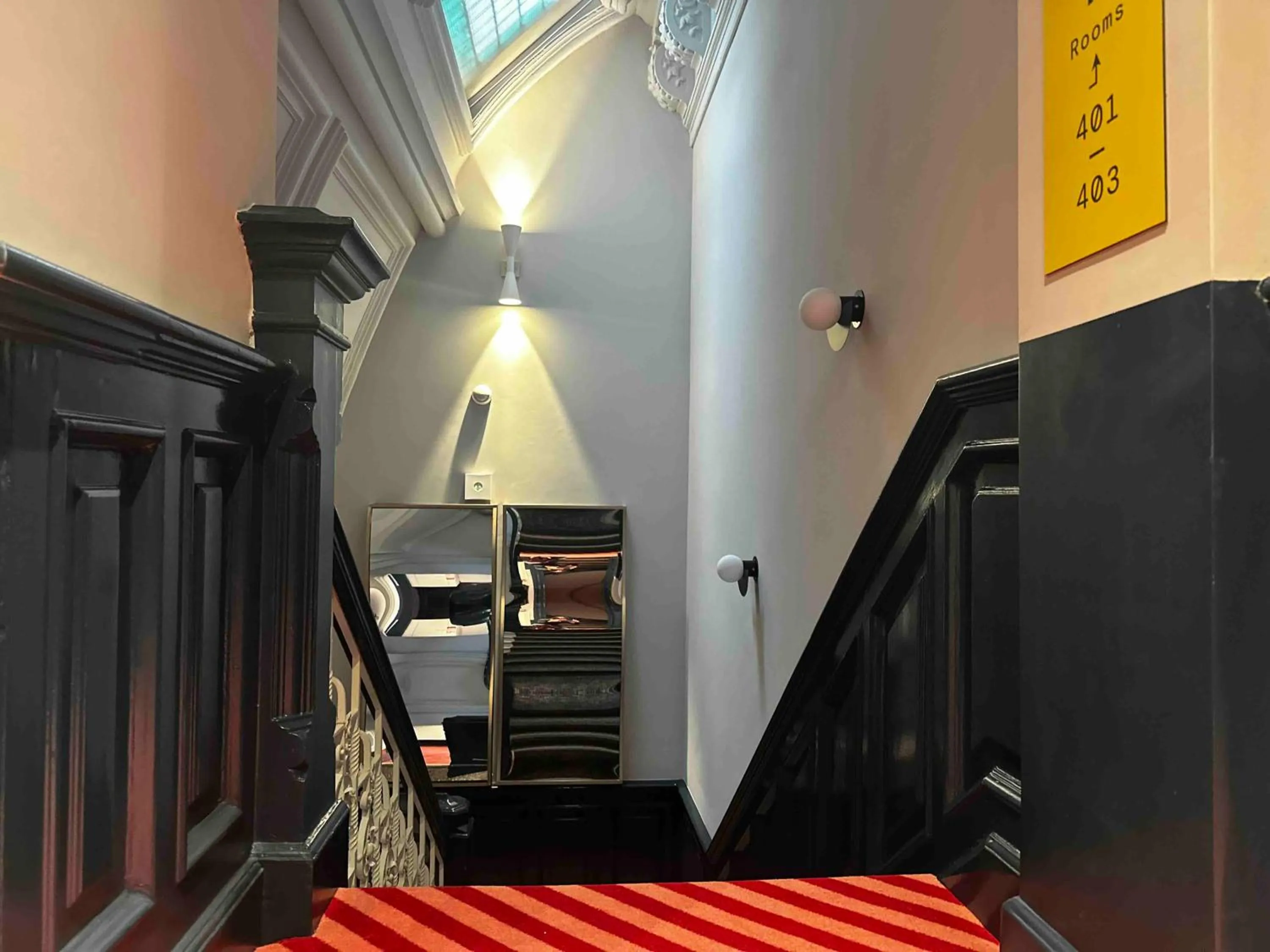 Decorative detail in City Hotel Rembrandt Square - Just renovated