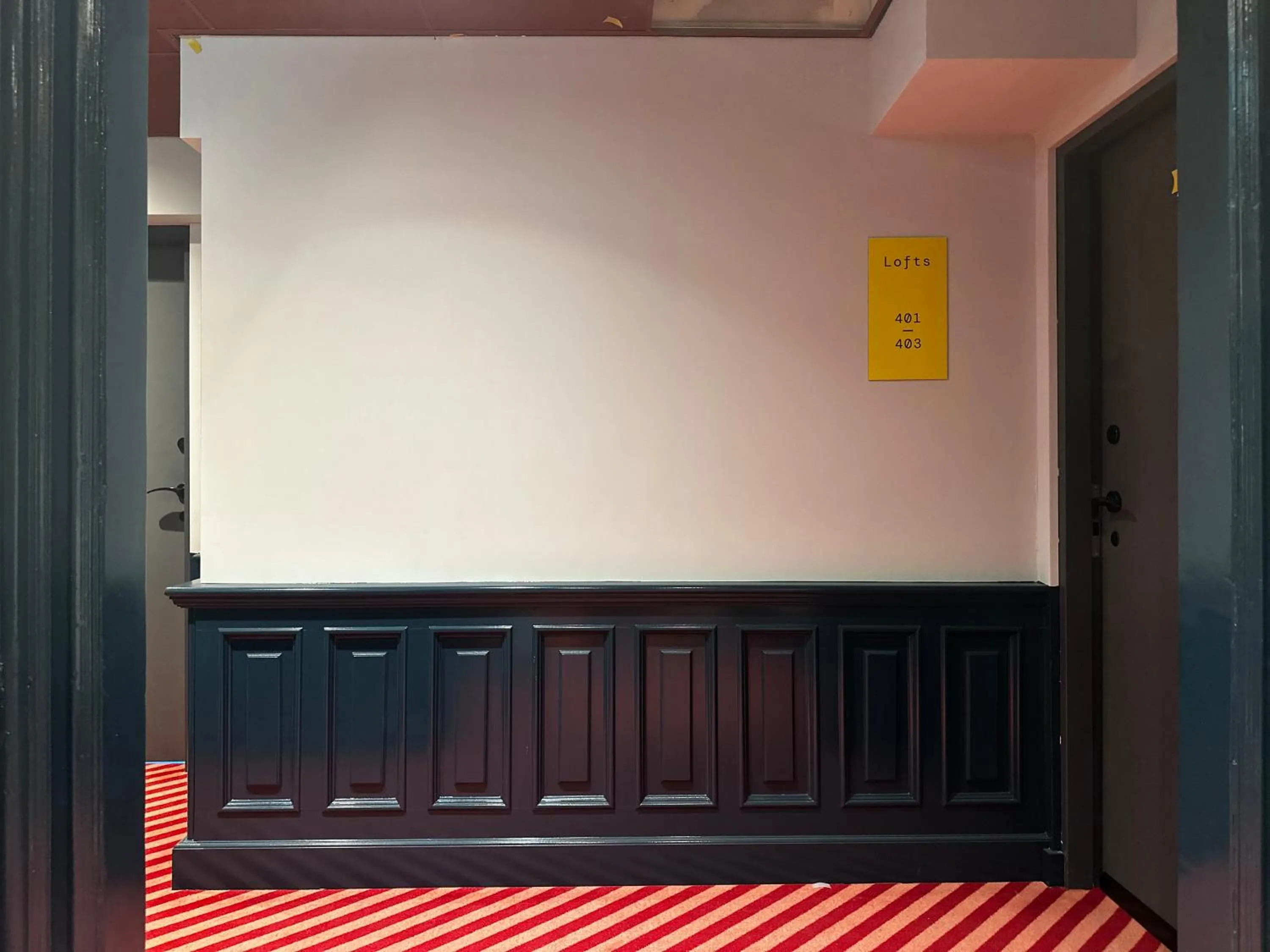 Decorative detail in City Hotel Rembrandt Square - Just renovated