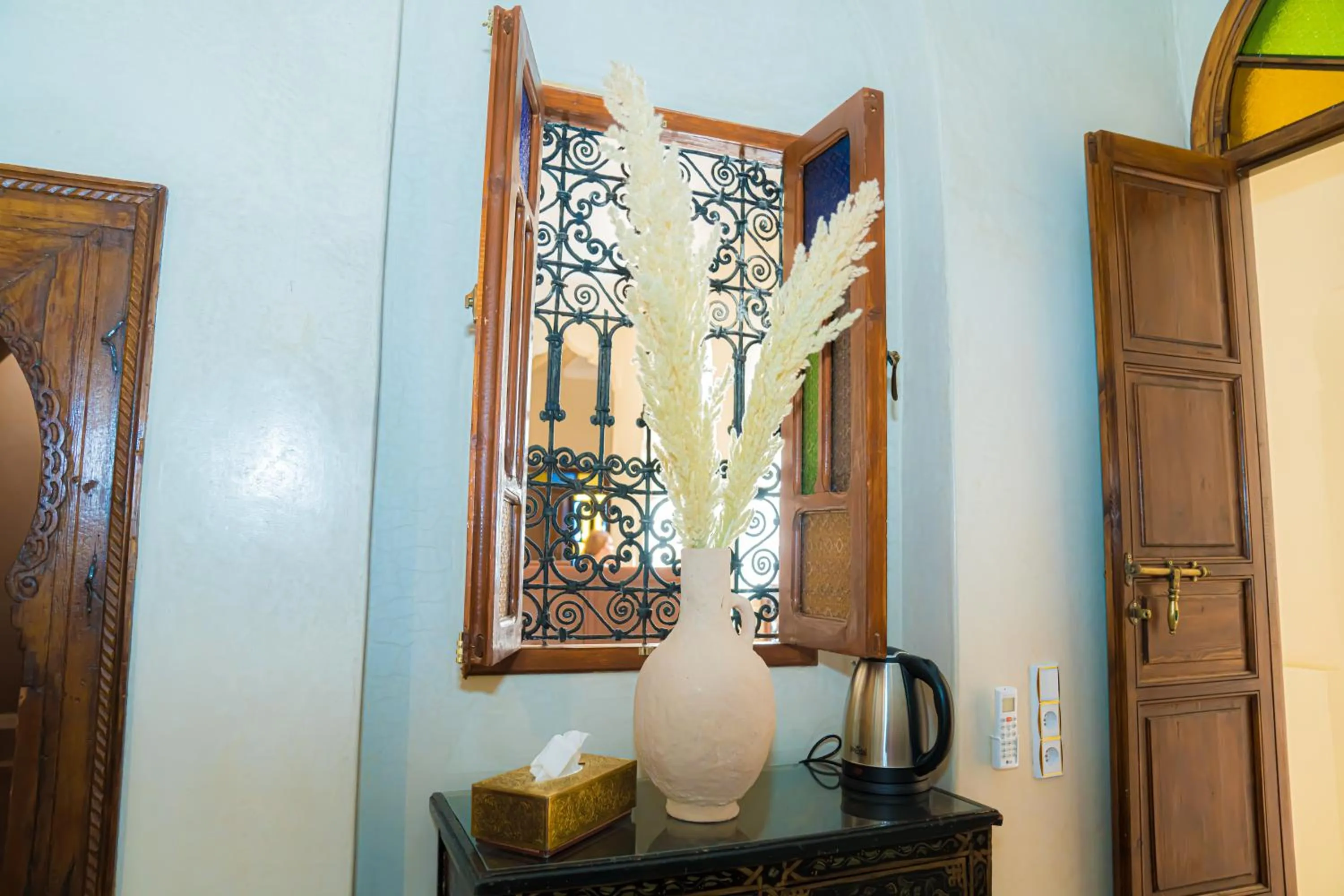 Decorative detail in Riad Dar Zaouia