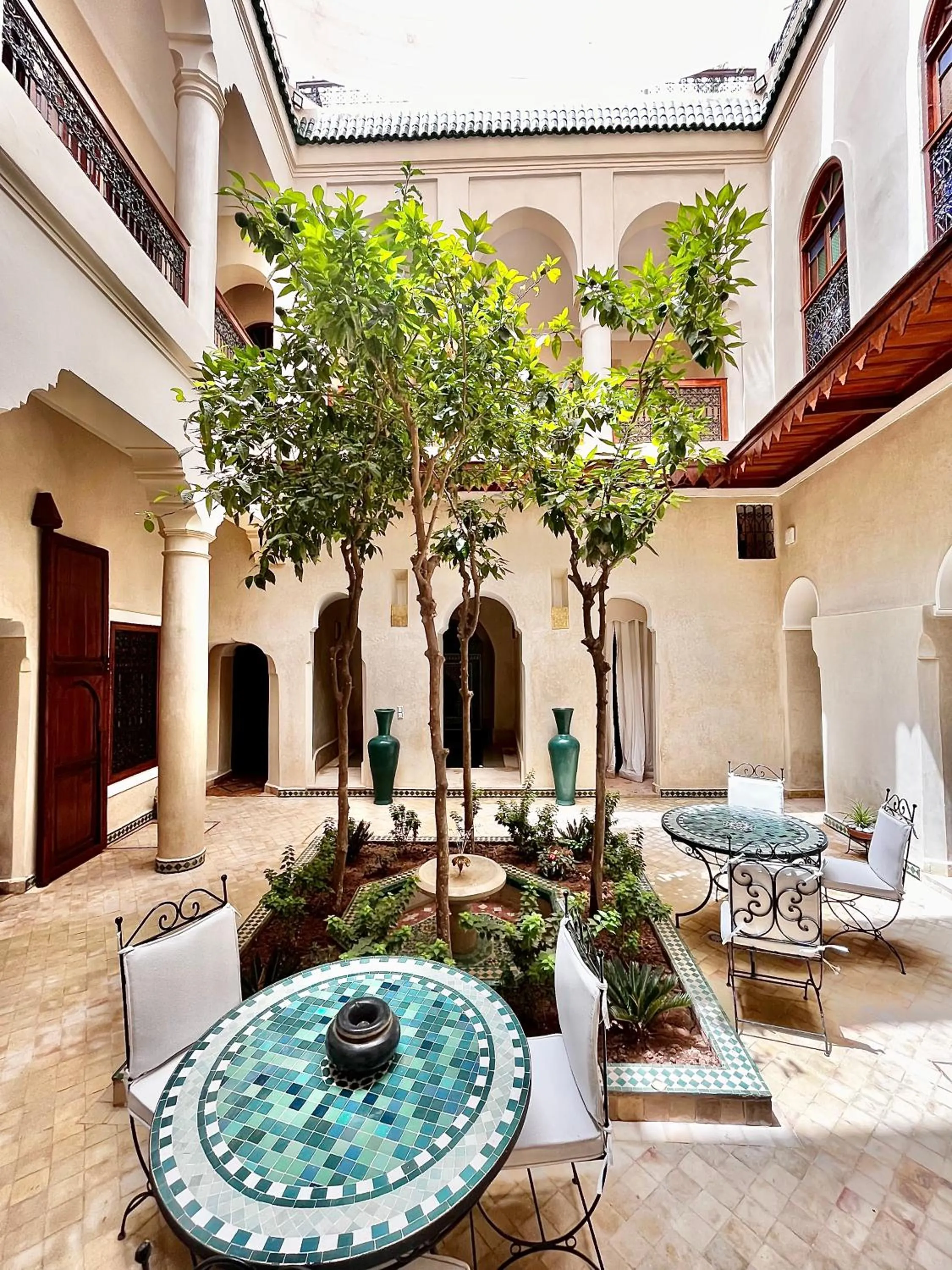 Patio in Riad Dar Zaouia