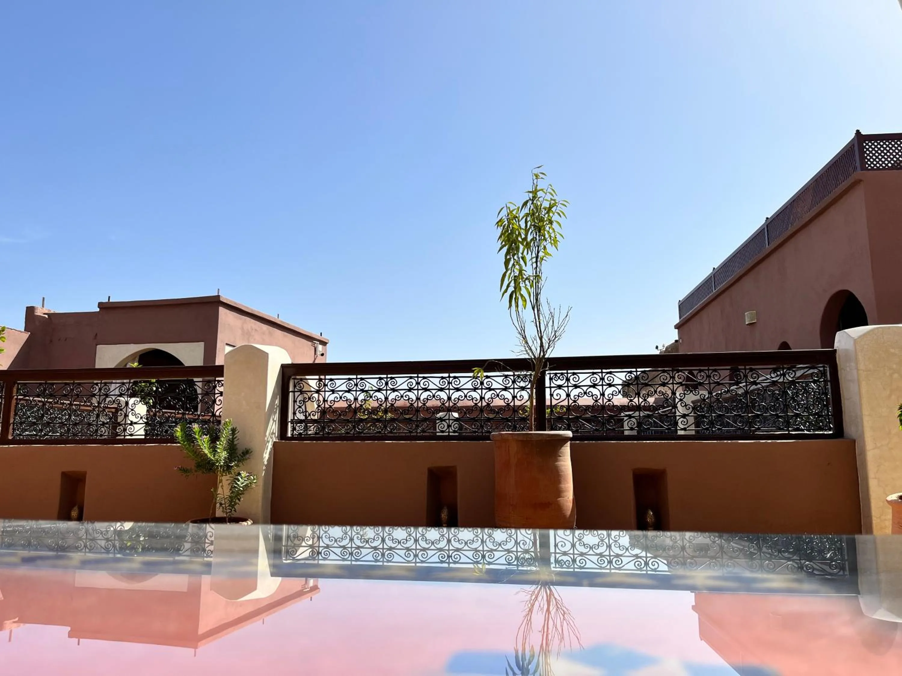 Balcony/Terrace in Riad Dar Zaouia
