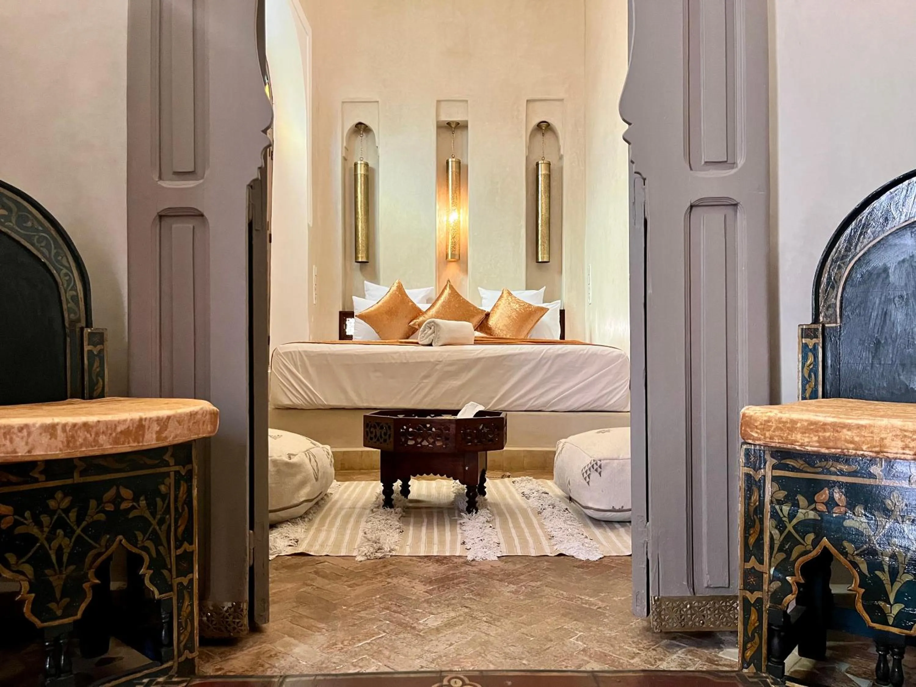 Bed in Riad Dar Zaouia