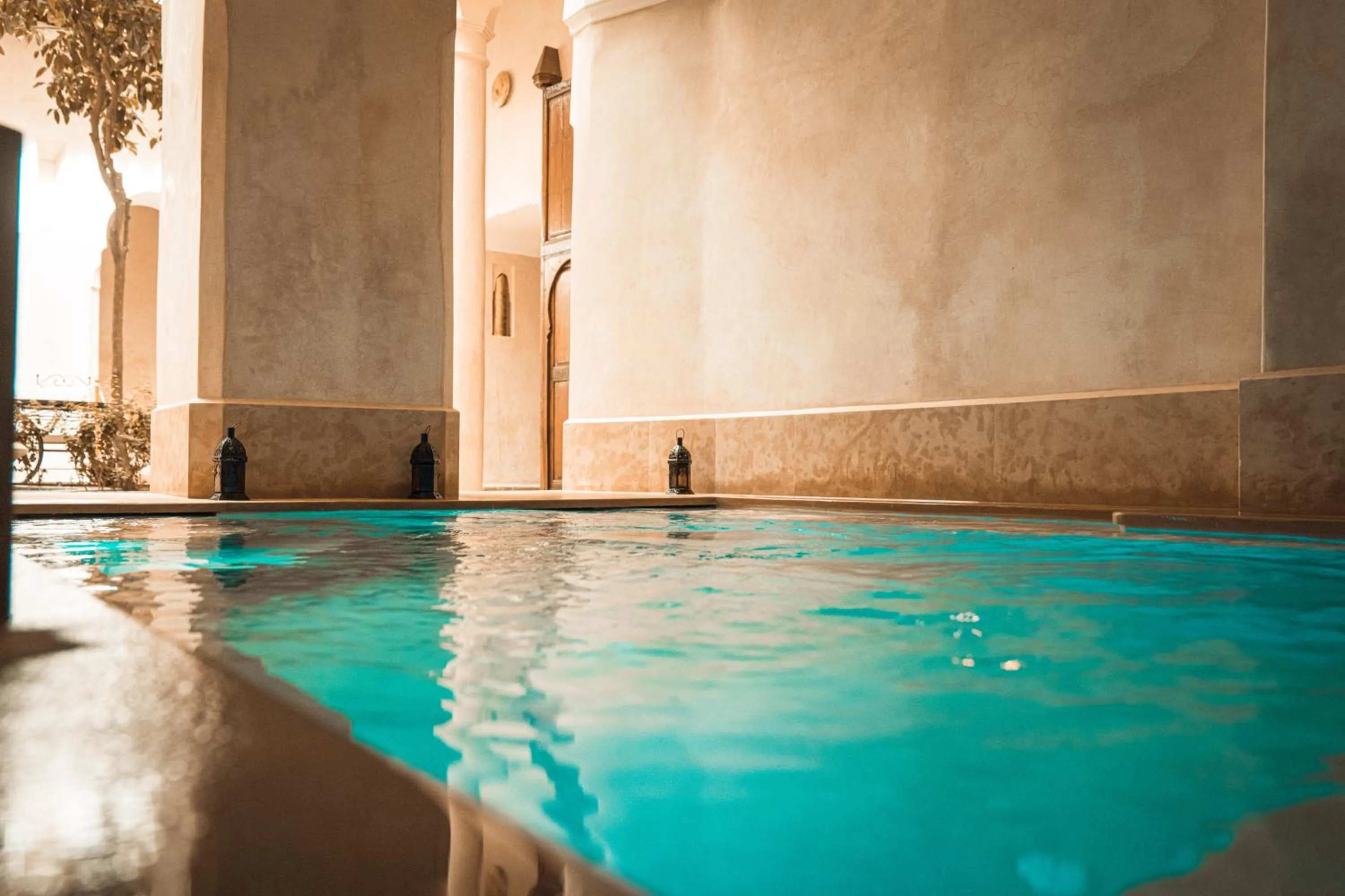 Pool view in Riad Dar Zaouia