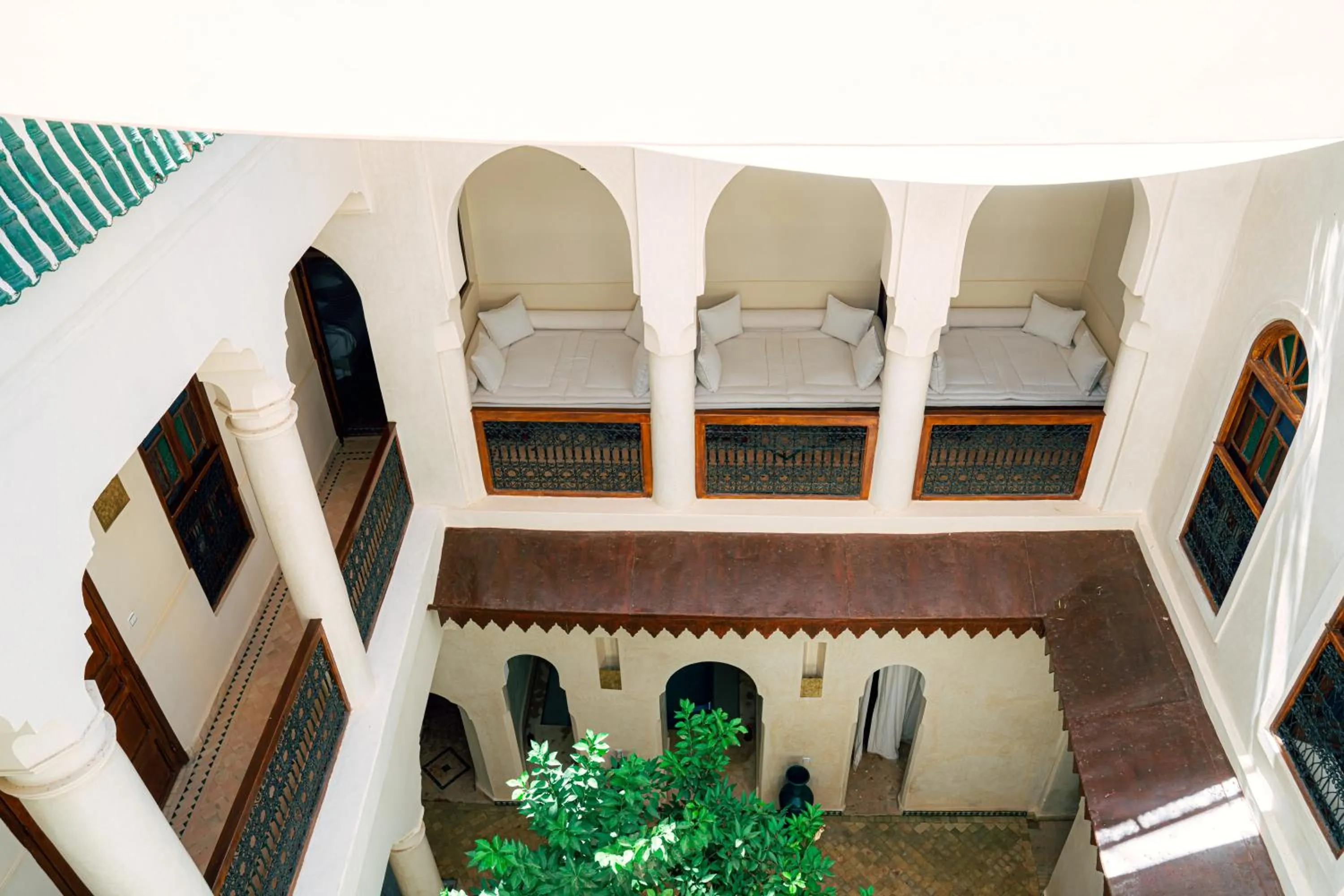 Living room in Riad Dar Zaouia