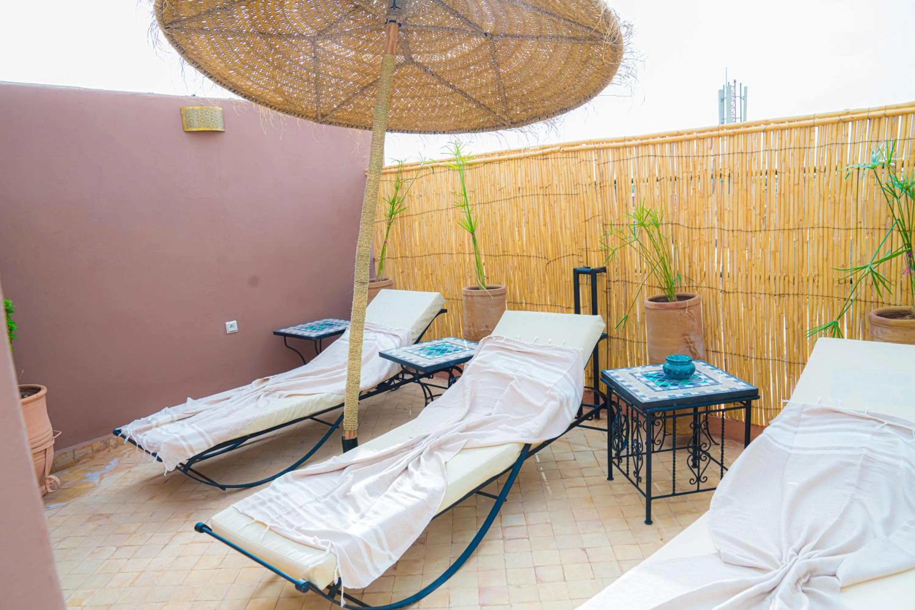 Solarium in Riad Dar Zaouia