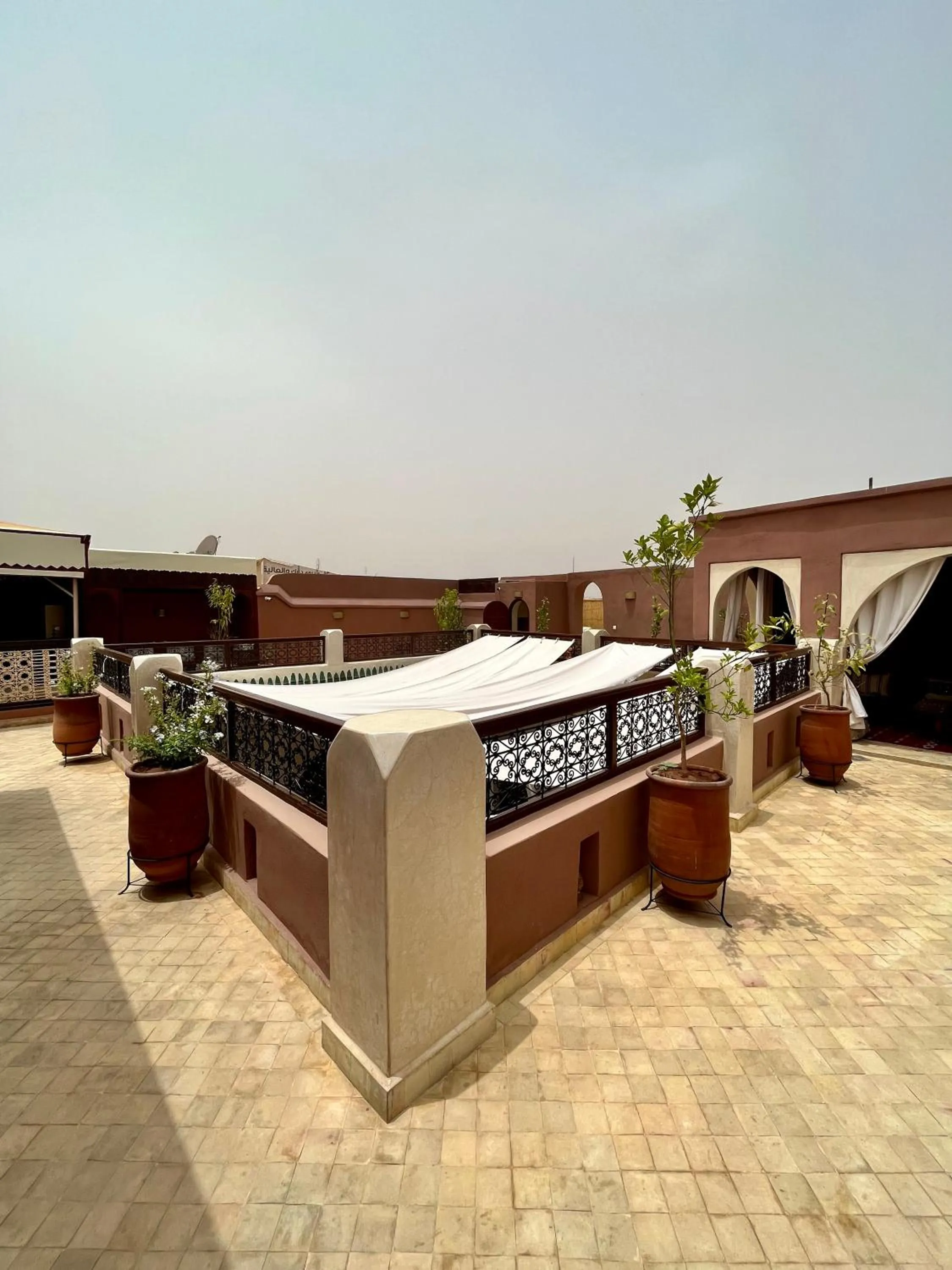 Balcony/Terrace in Riad Dar Zaouia