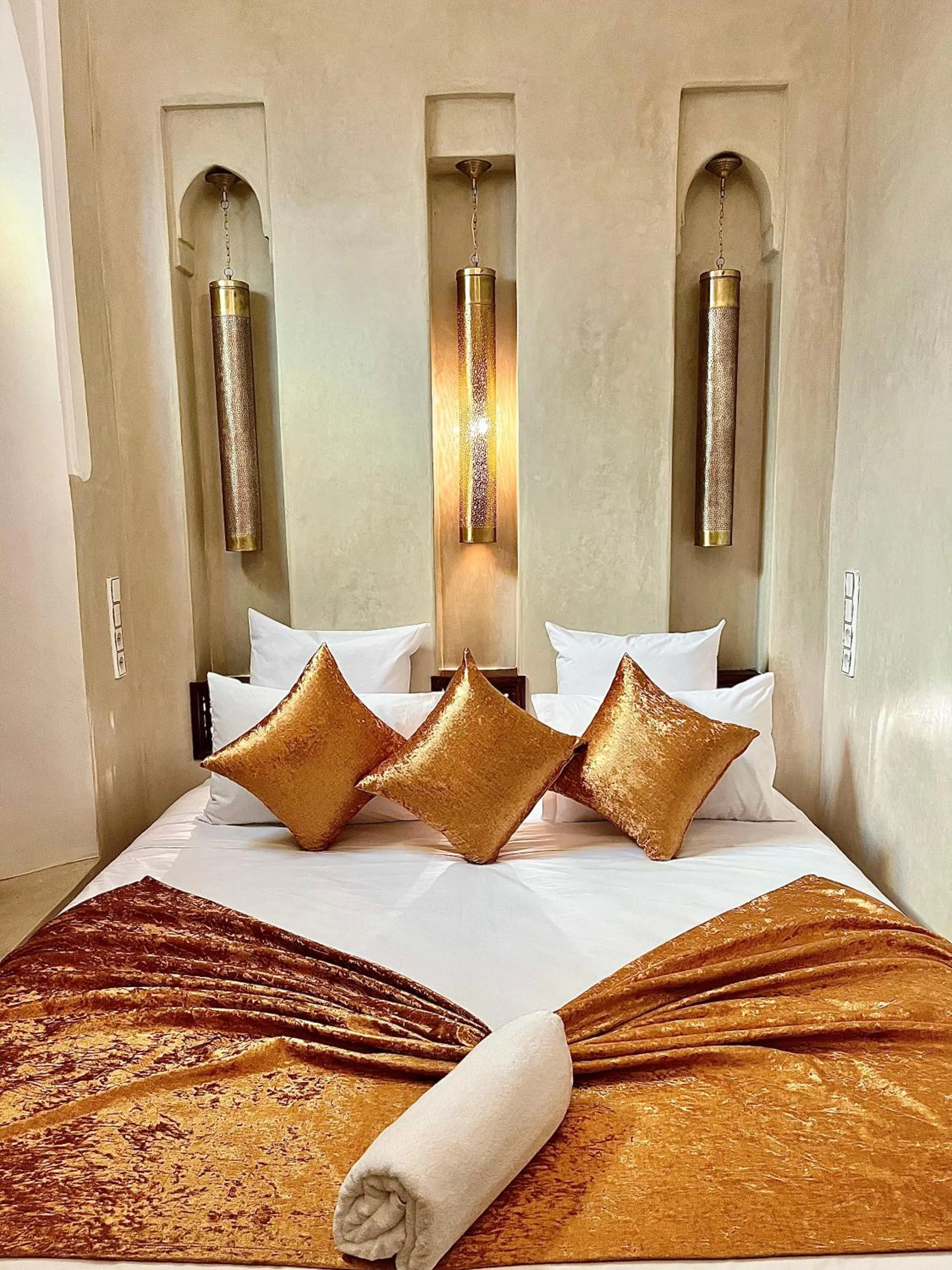 Bed in Riad Dar Zaouia