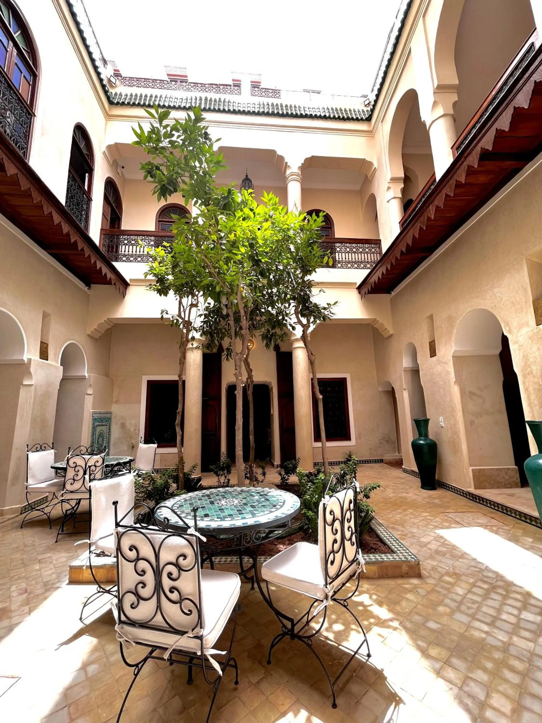Patio in Riad Dar Zaouia