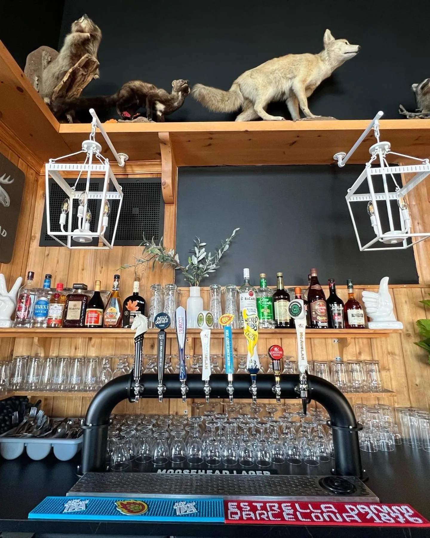 Lounge or bar in Auberge au Poste de Traite