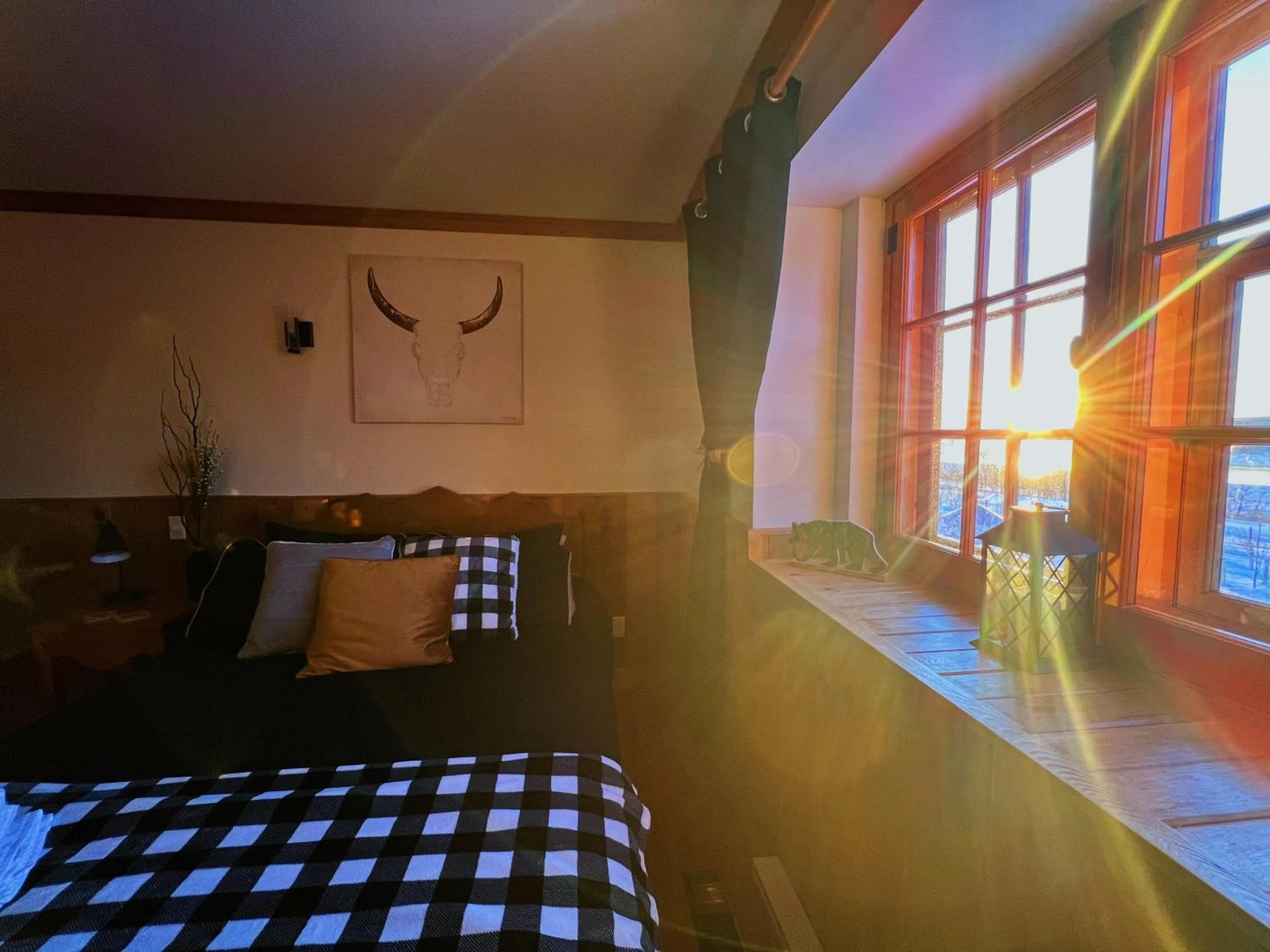 Bed in Auberge au Poste de Traite