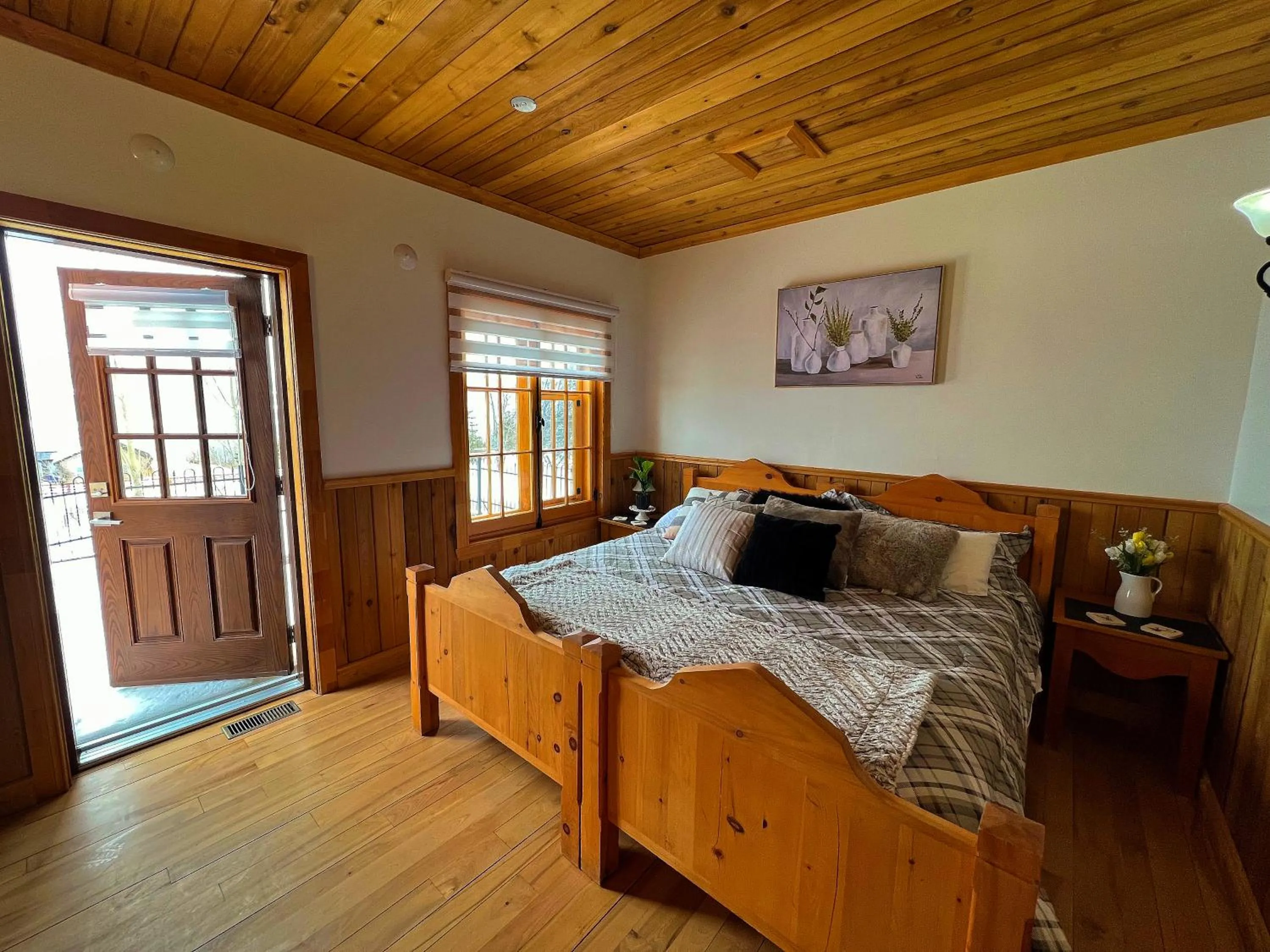 Bed in Auberge au Poste de Traite