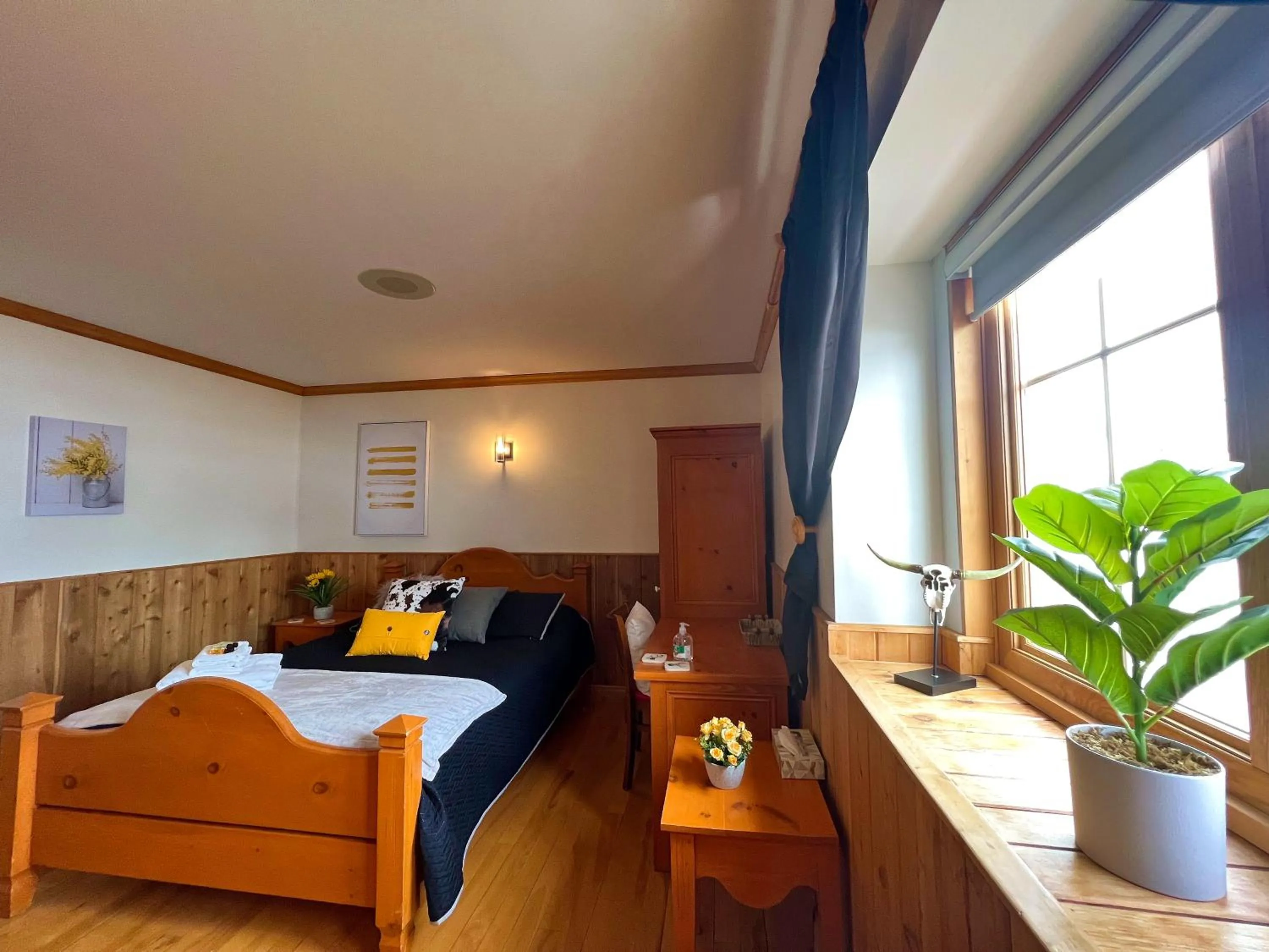 Bed in Auberge au Poste de Traite