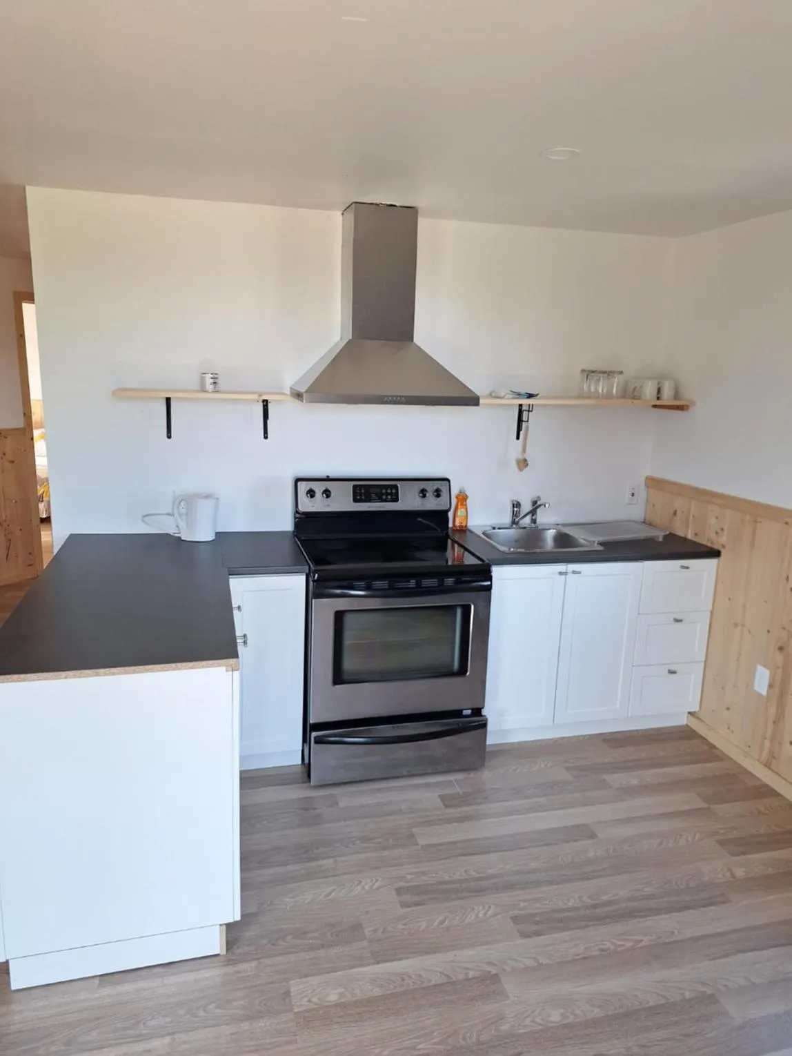 stove in Auberge Le P'tit Bonheur