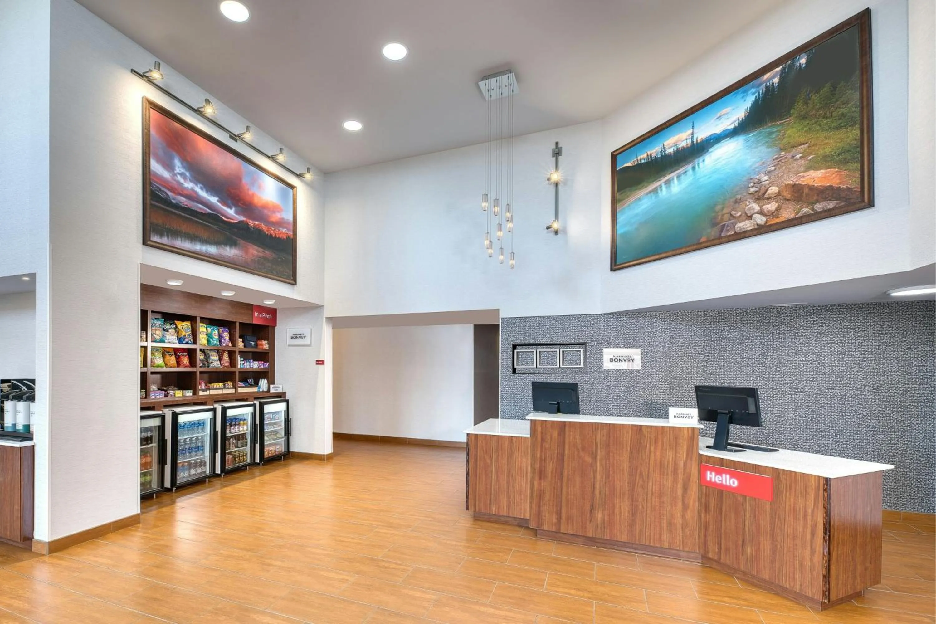 Lobby or reception in TownePlace Suites by Marriott Red Deer