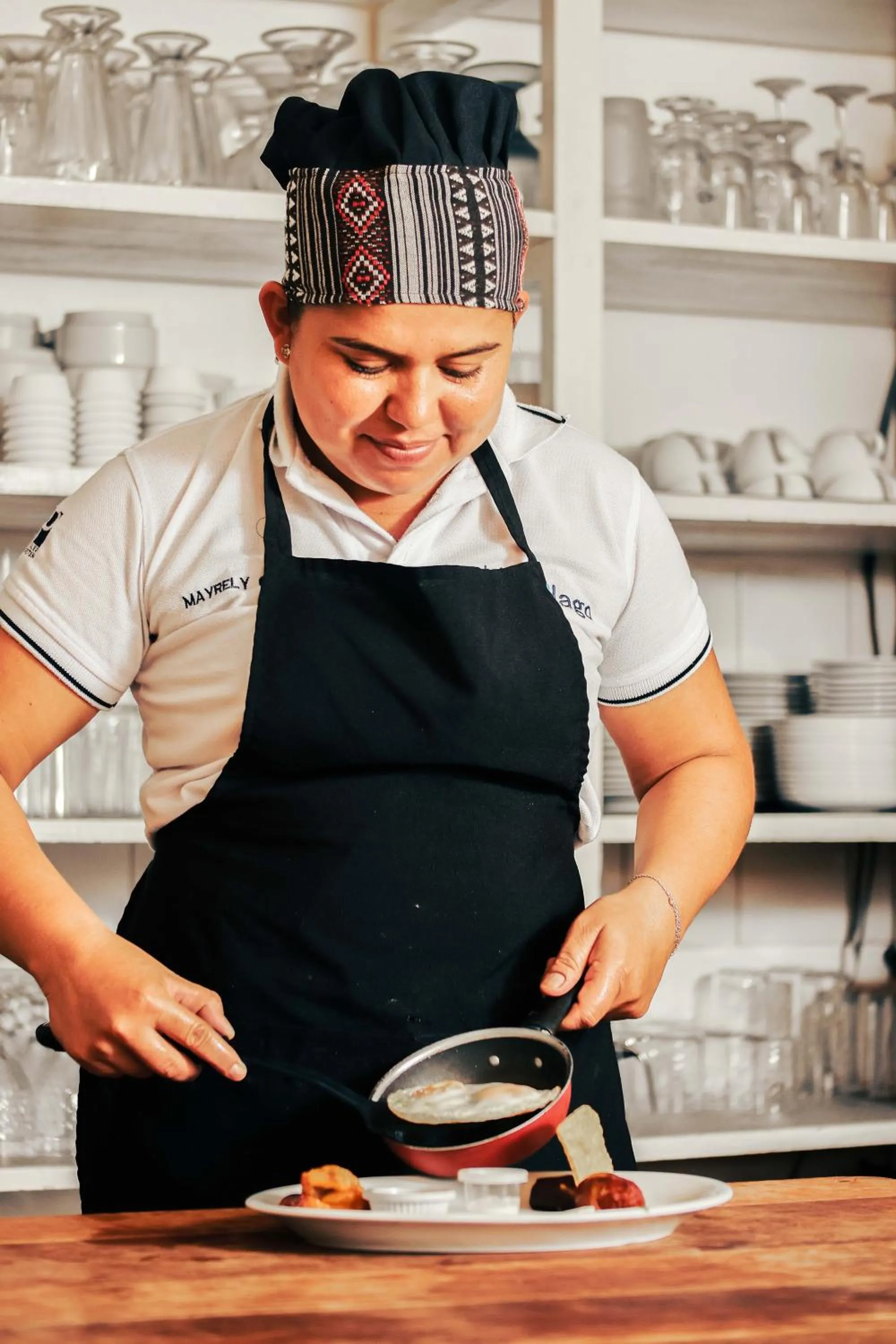 Breakfast in Hotel Villa del Lago