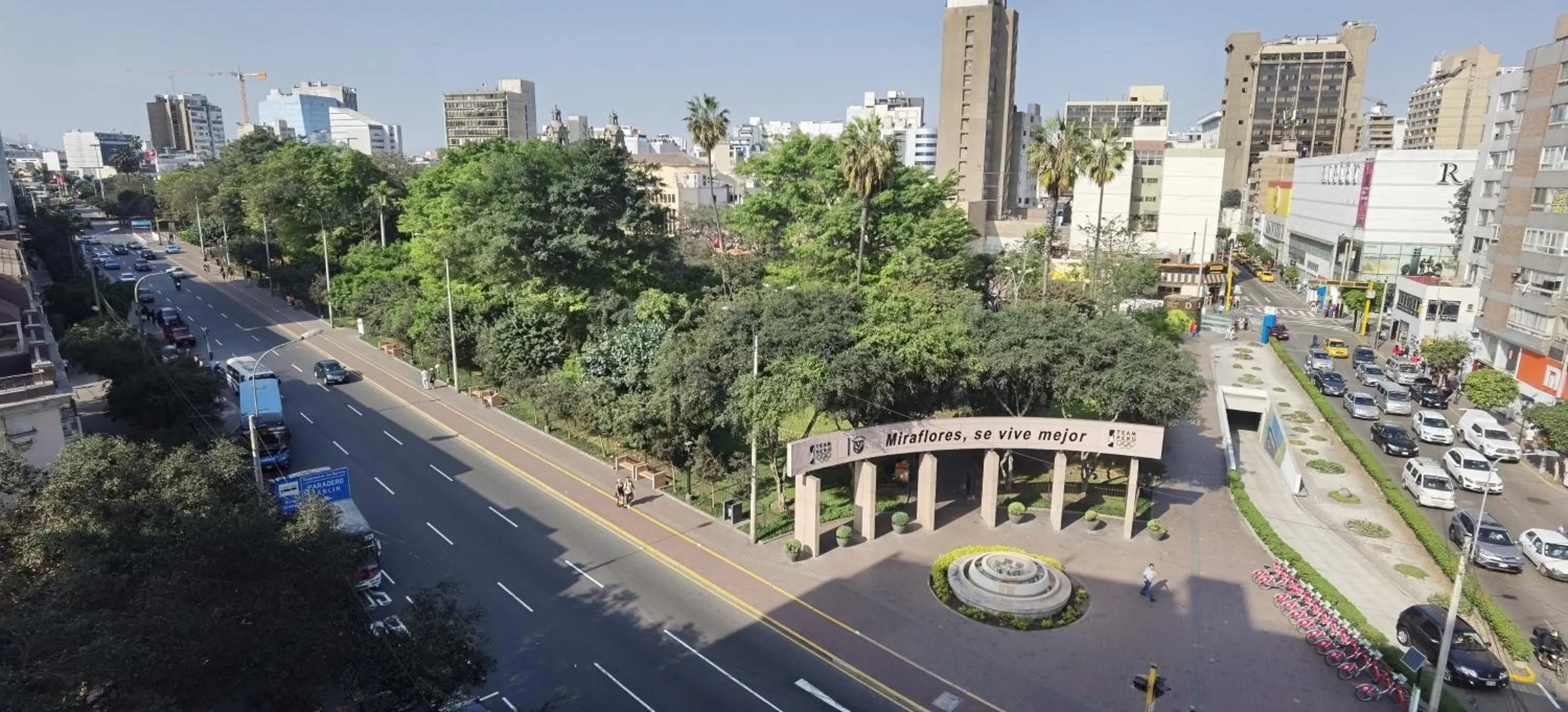 Garden view in MIRAFLORES CITY HOTEL