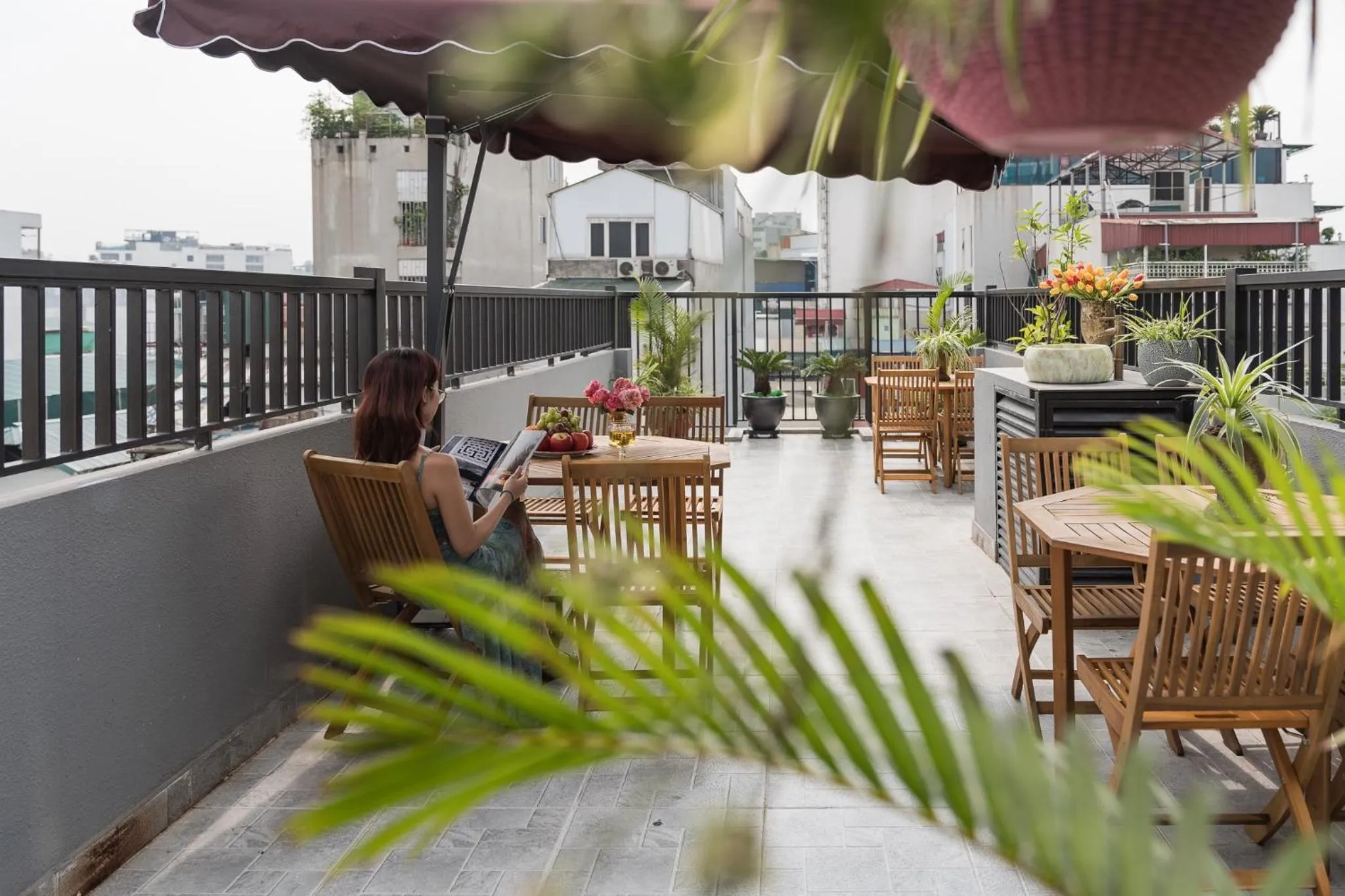 Balcony/Terrace in Narcissus 2 Hotel & Apartment