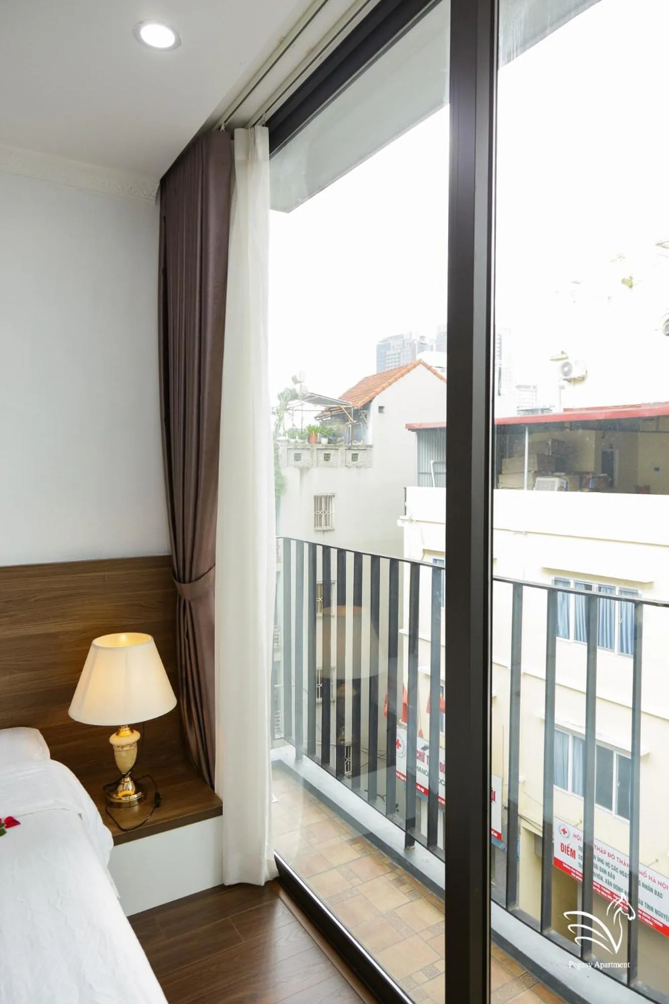 View (from property/room), Bed in Pegasy Apartments & Travel