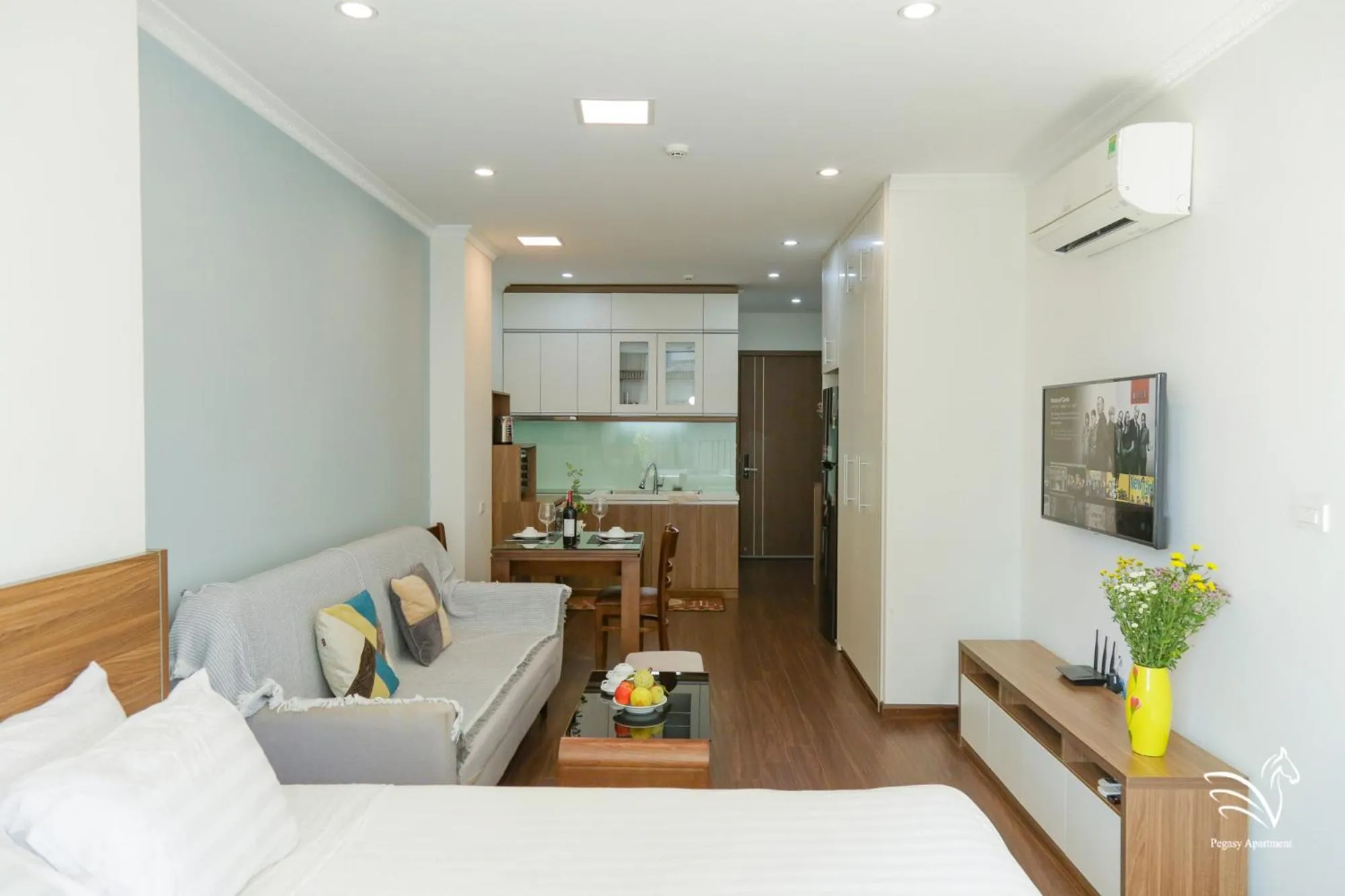 Photo of the whole room in Pegasy Apartments & Travel