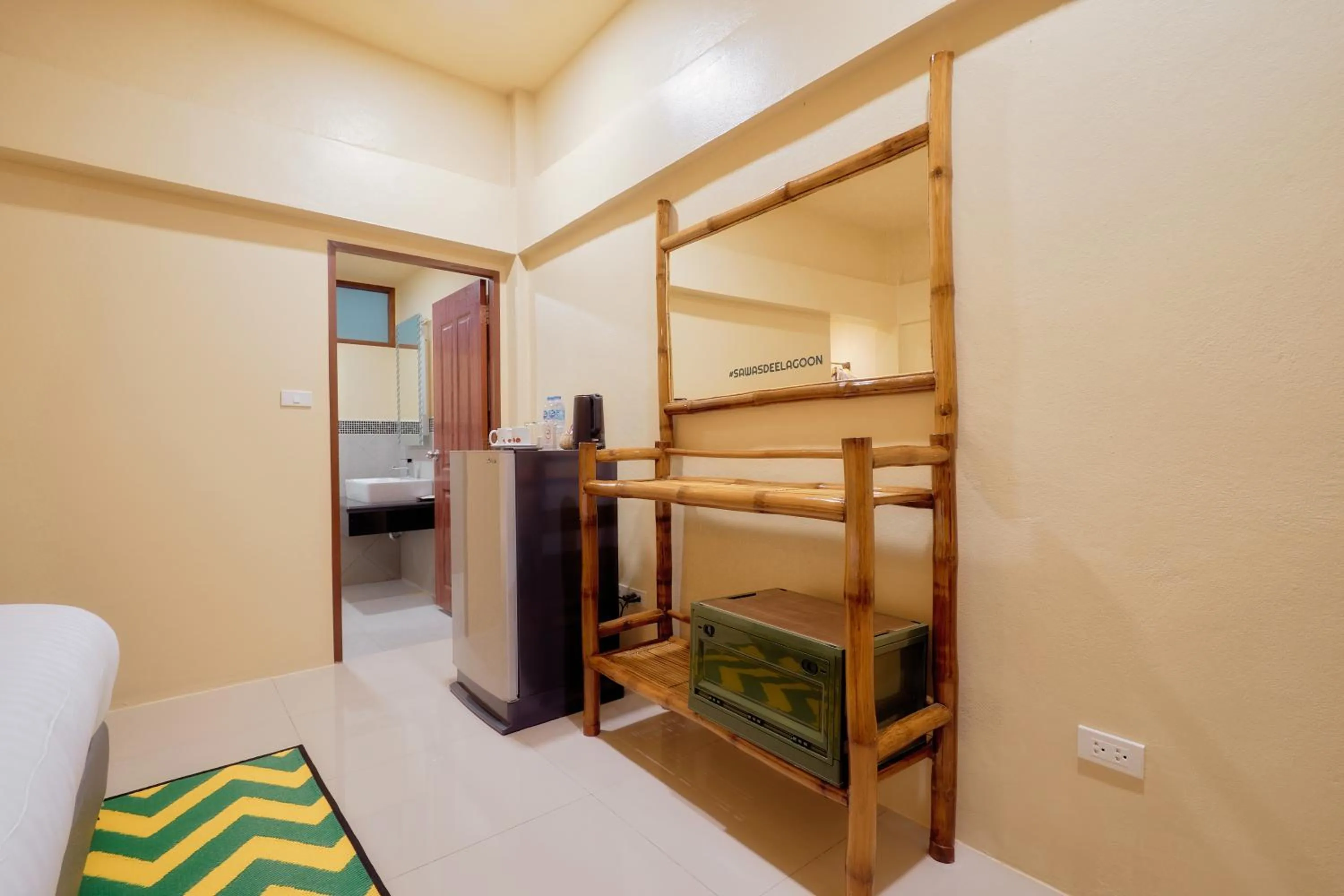 Area and facilities, Bed in Sawasdee Lagoon Camping & Restaurant